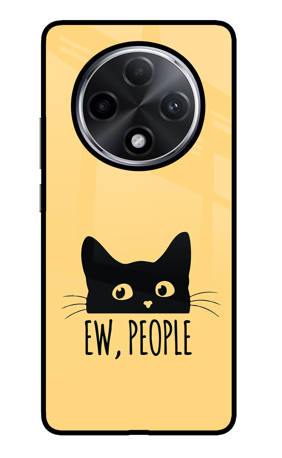 Ew People Catitude Oppo F27 Pro Plus Glass Case - Ew People Catitude Oppo F27 Pro Plus Glass Case Ew People Catitude Oppo F27 Pro Plus Glass Case