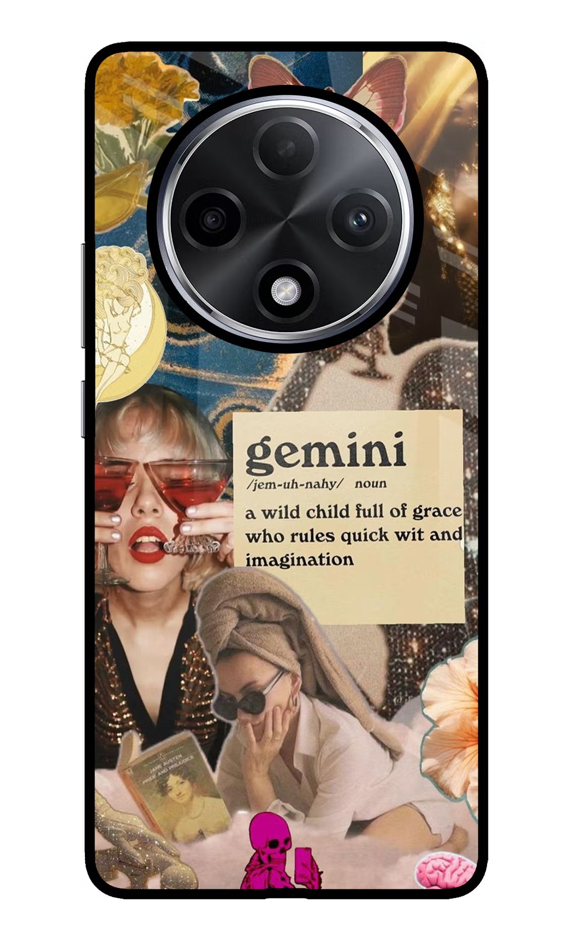 Gemini Zodiac Oppo F27 Pro Plus Glass Case - Gemini Zodiac Oppo F27 Pro Plus Glass Case Gemini Zodiac Oppo F27 Pro Plus Glass Case