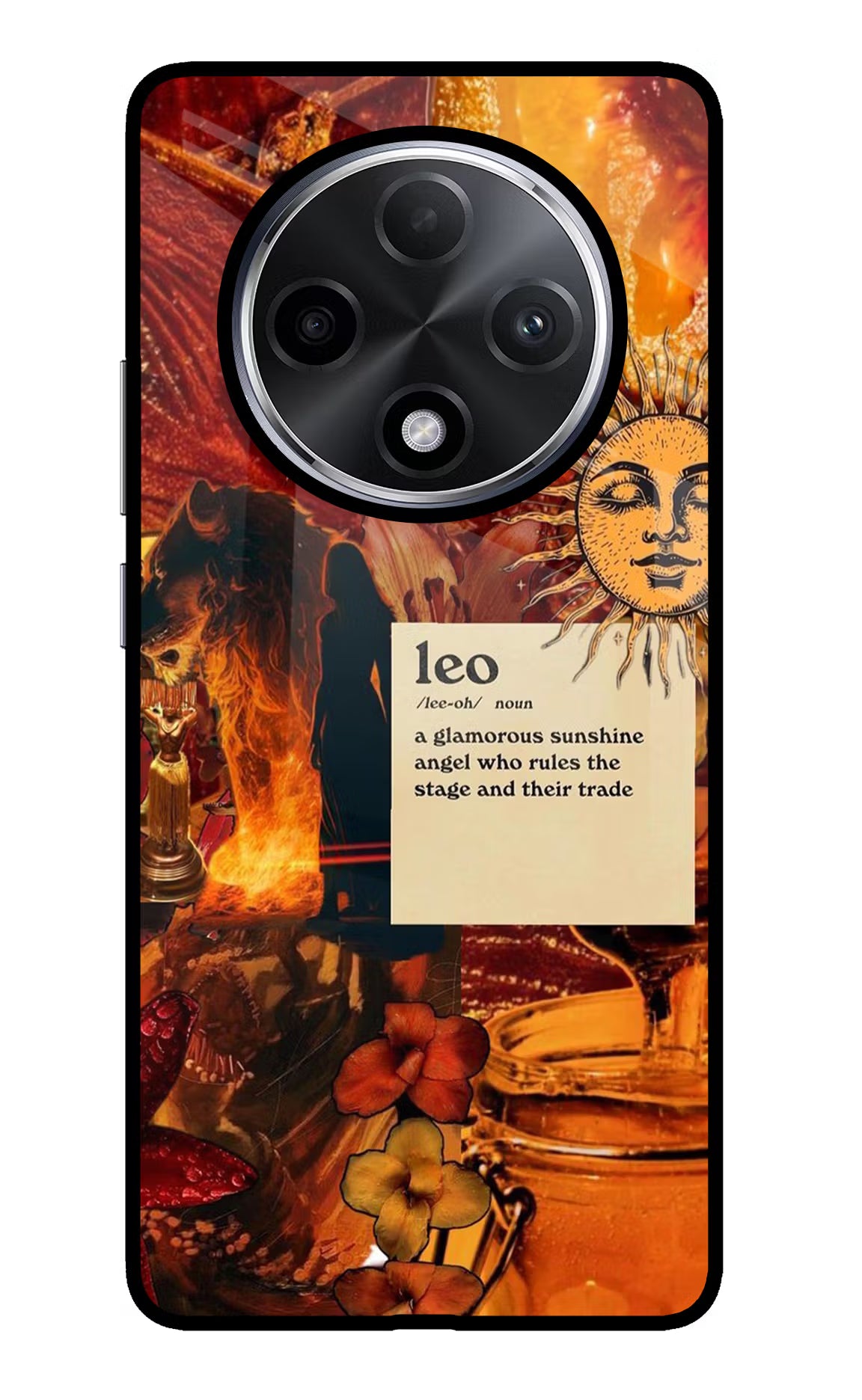 Leo Zodiac Oppo F27 Pro Plus Glass Case - Leo Zodiac Oppo F27 Pro Plus Glass Case Leo Zodiac Oppo F27 Pro Plus Glass Case
