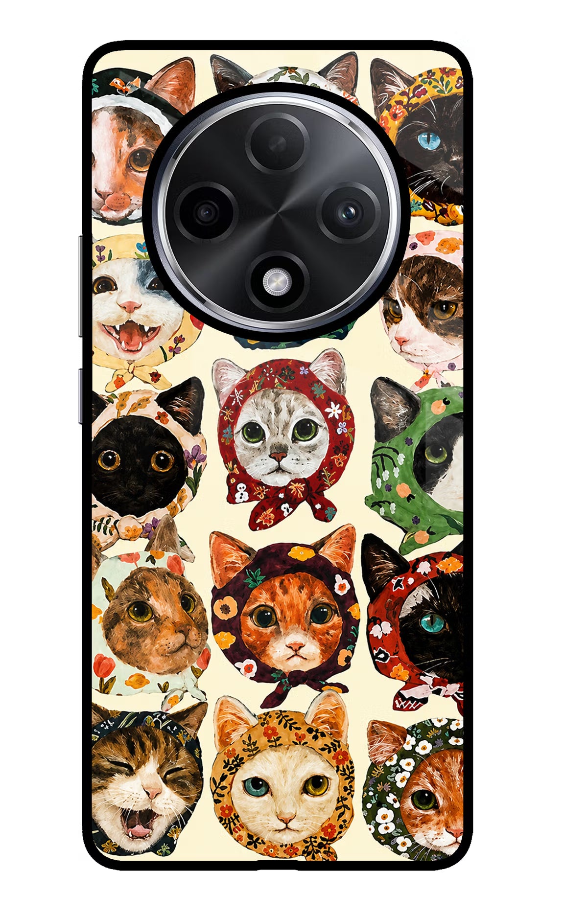 Cool Cat Oppo F27 Pro Plus Glass Case - Cool Cat Oppo F27 Pro Plus Glass Case Cool Cat Oppo F27 Pro Plus Glass Case