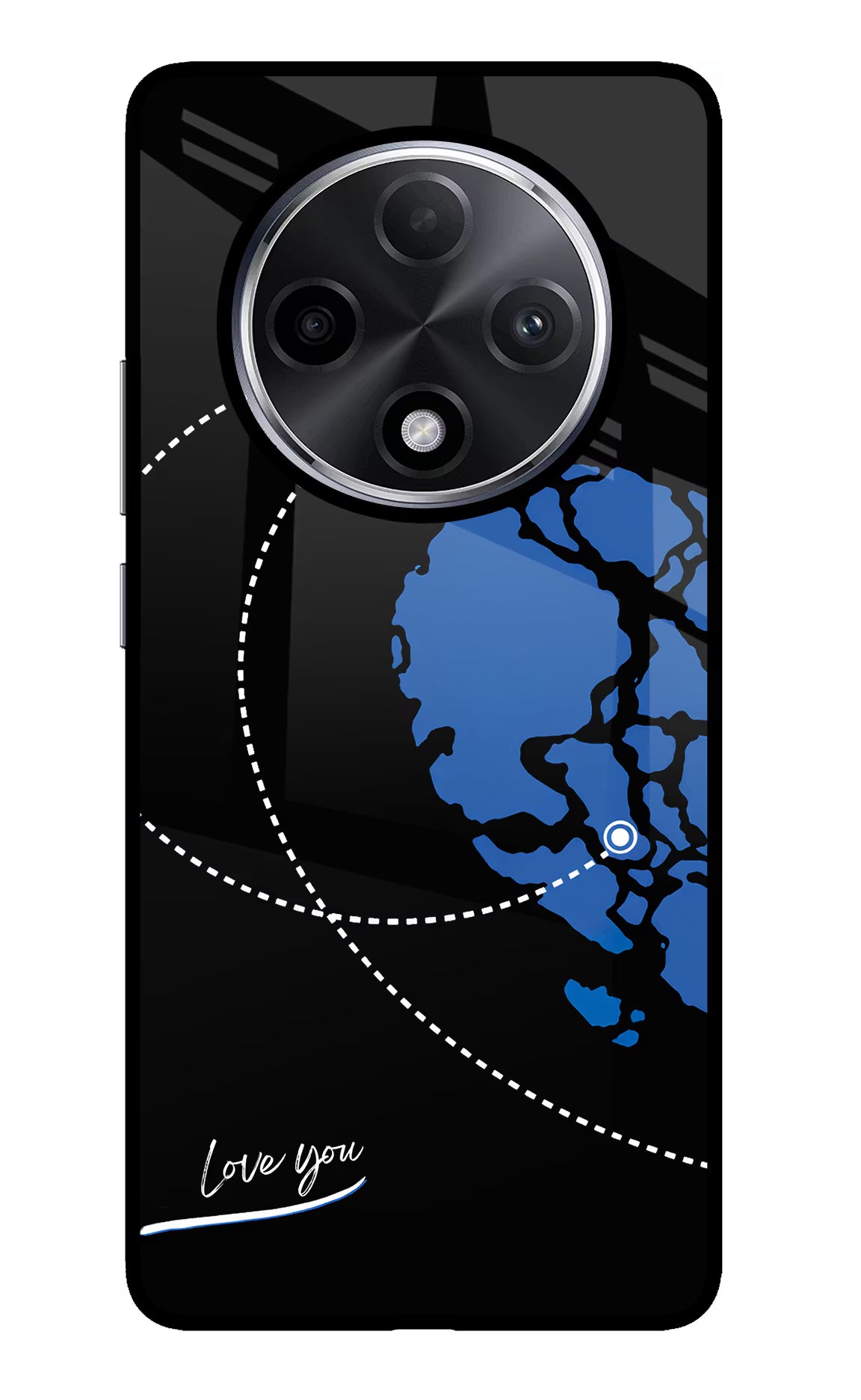Love Orbit Oppo F27 Pro Plus Glass Case - Love Orbit Oppo F27 Pro Plus Glass Case Love Orbit Oppo F27 Pro Plus Glass Case