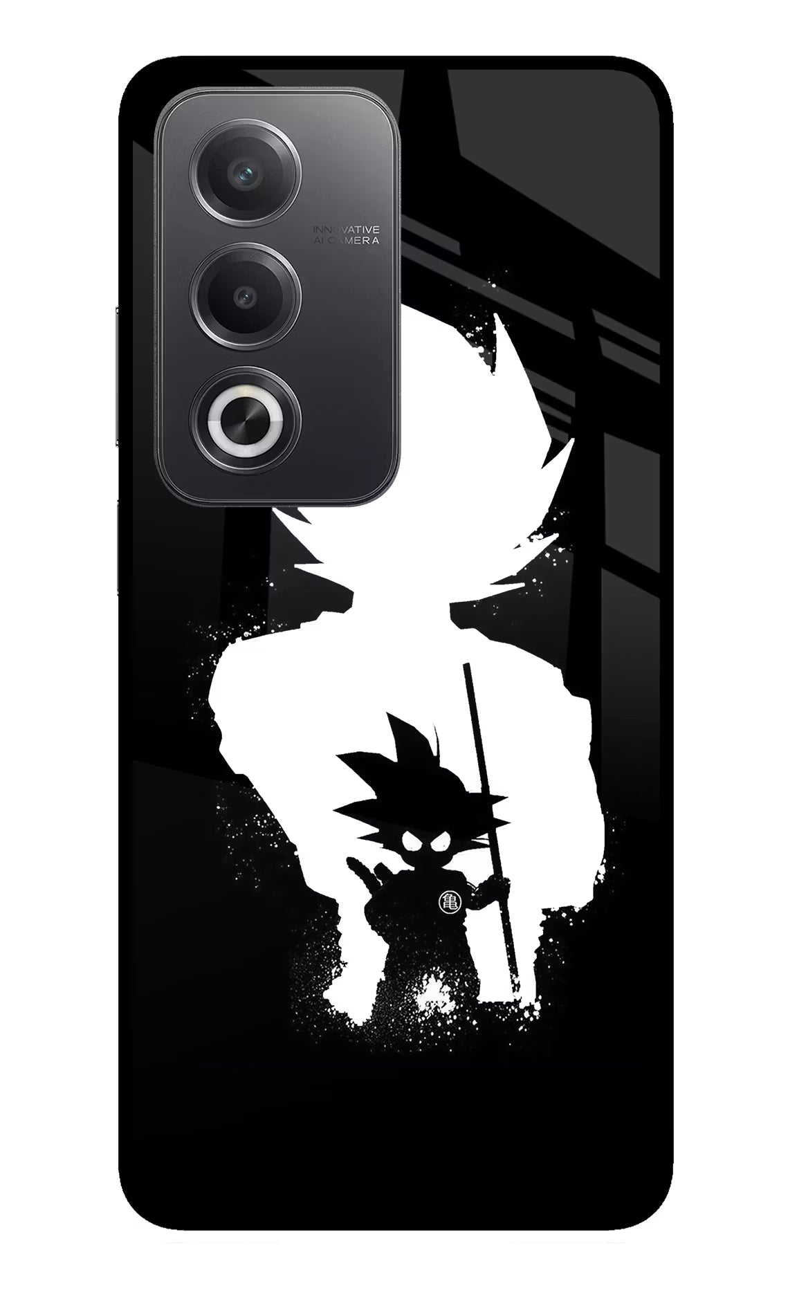 Goku Shadow Oppo A3 Pro 5G Glass Case - Goku Shadow Oppo A3 Pro 5G Glass Case Goku Shadow Oppo A3 Pro 5G Glass Case