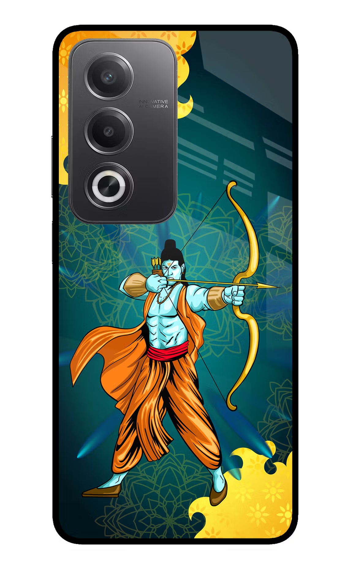 Lord Ram - 6 Oppo A3 Pro 5G Glass Case - Lord Ram - 6 Oppo A3 Pro 5G Glass Case Lord Ram - 6 Oppo A3 Pro 5G Glass Case