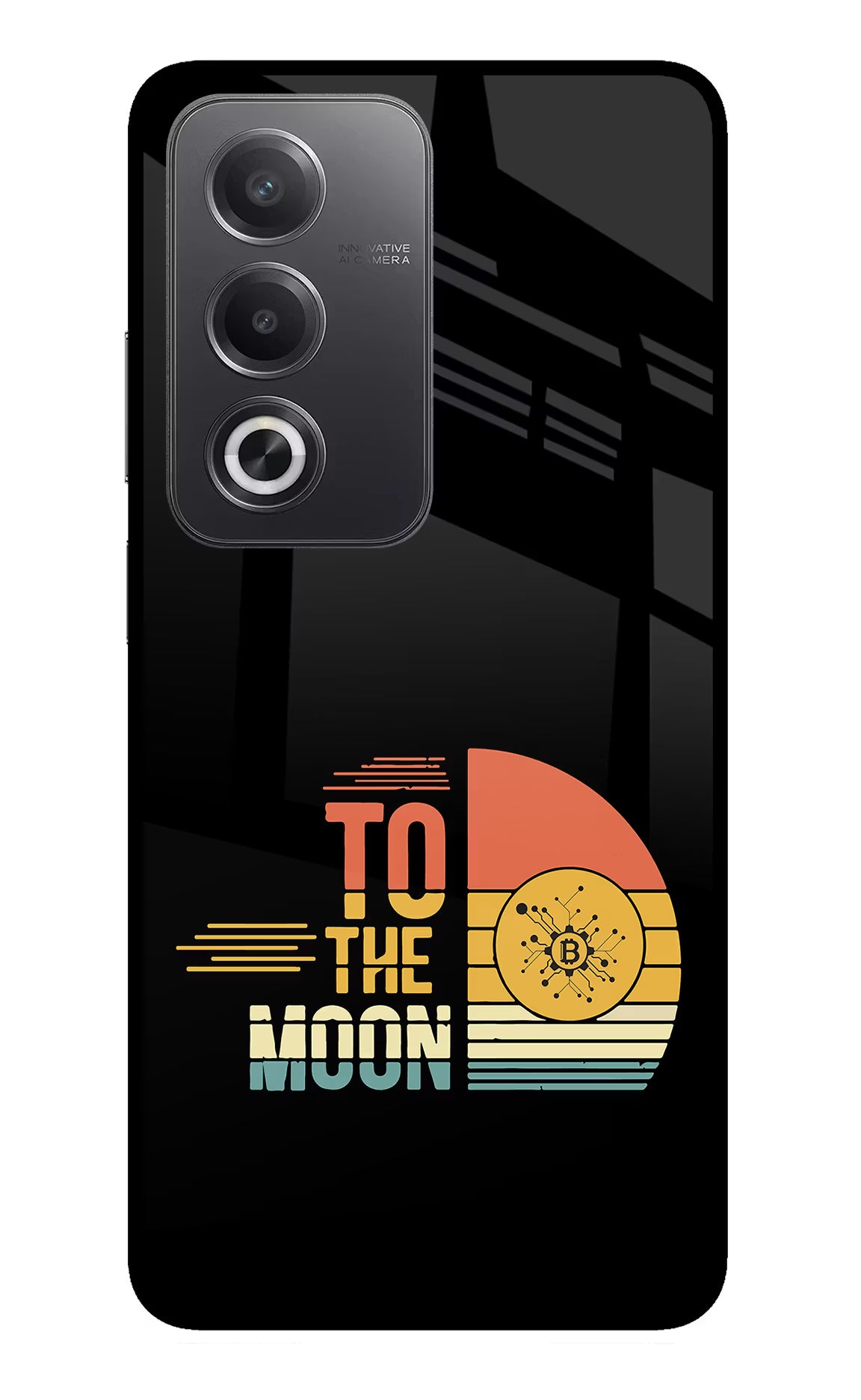 To the Moon Oppo A3 Pro 5G Glass Case - To the Moon Oppo A3 Pro 5G Glass Case To the Moon Oppo A3 Pro 5G Glass Case
