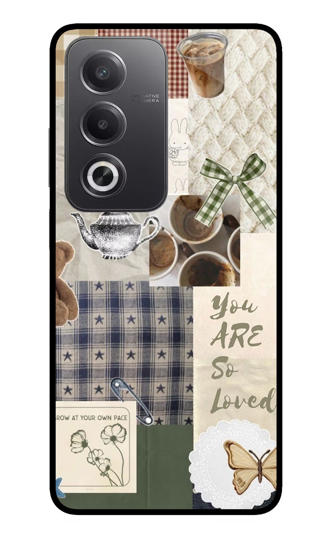 Cookie Oppo A3 Pro 5G Glass Case - Cookie Oppo A3 Pro 5G Glass Case Cookie Oppo A3 Pro 5G Glass Case