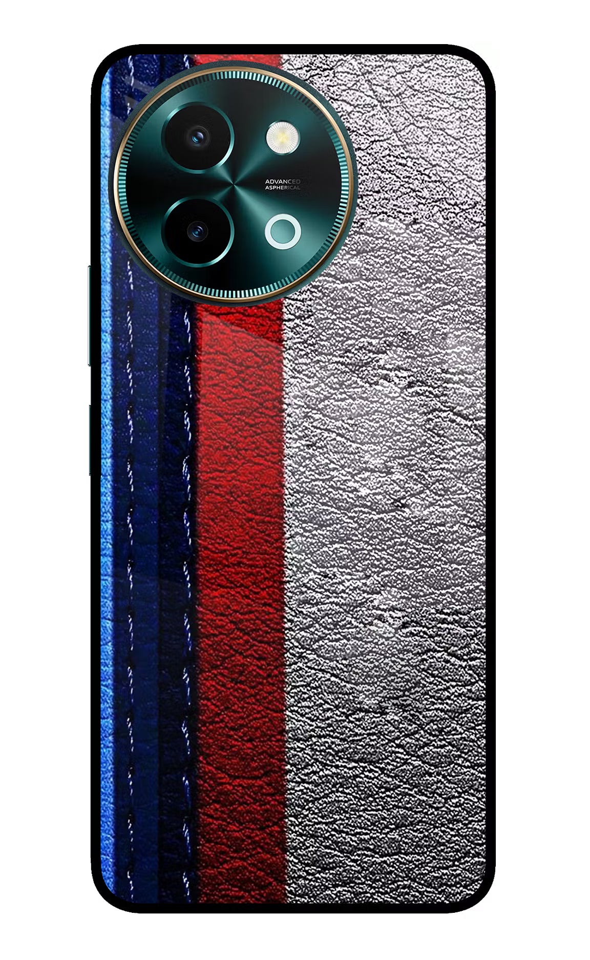 BMW Stripes Vivo Y58 5G Glass Case - BMW Stripes Vivo Y58 5G Glass Case BMW Stripes Vivo Y58 5G Glass Case