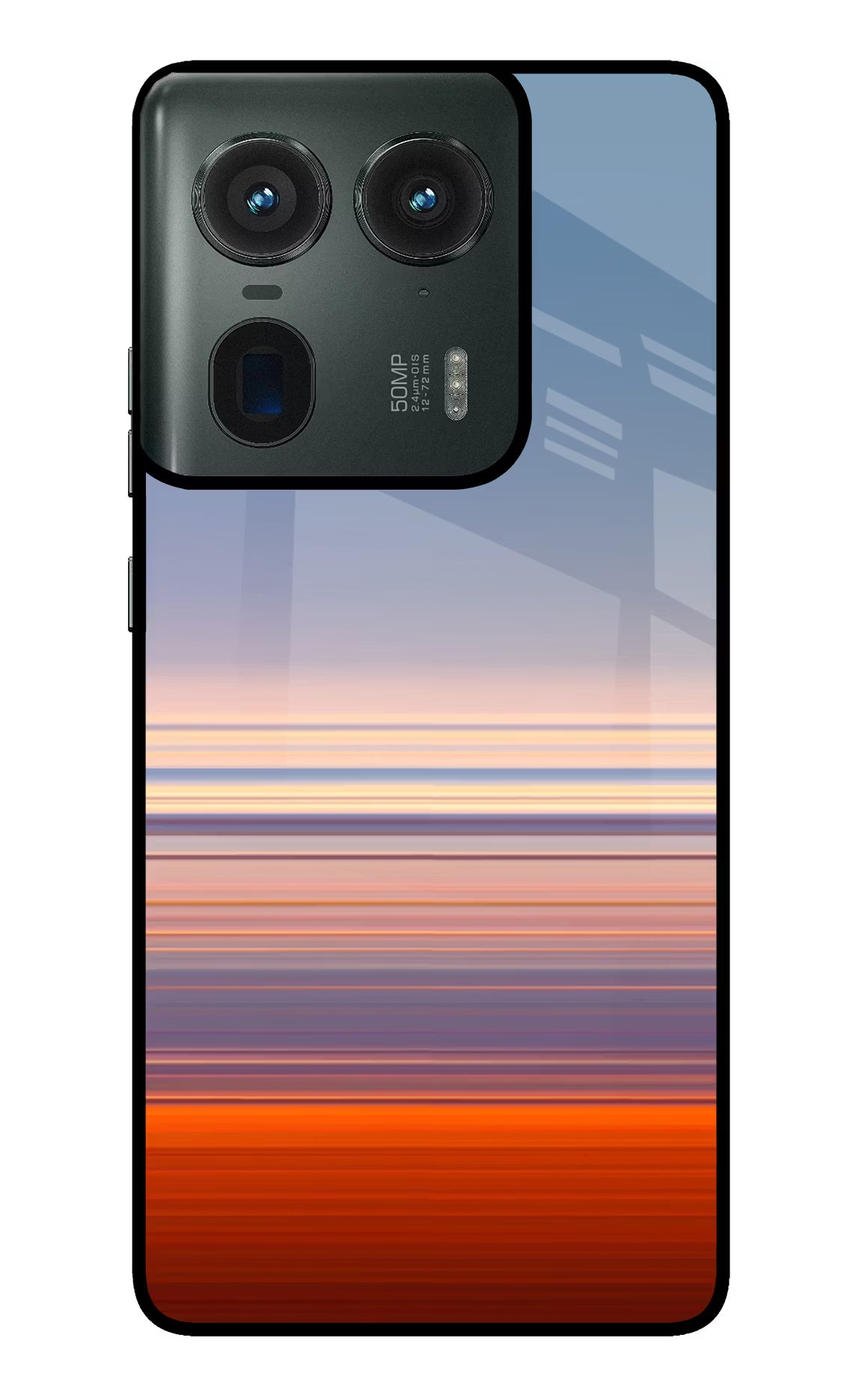 Morning Colors Moto Edge 50 Ultra 5G Glass Case - Morning Colors Moto Edge 50 Ultra 5G Glass Case Morning Colors Moto Edge 50 Ultra 5G Glass Case