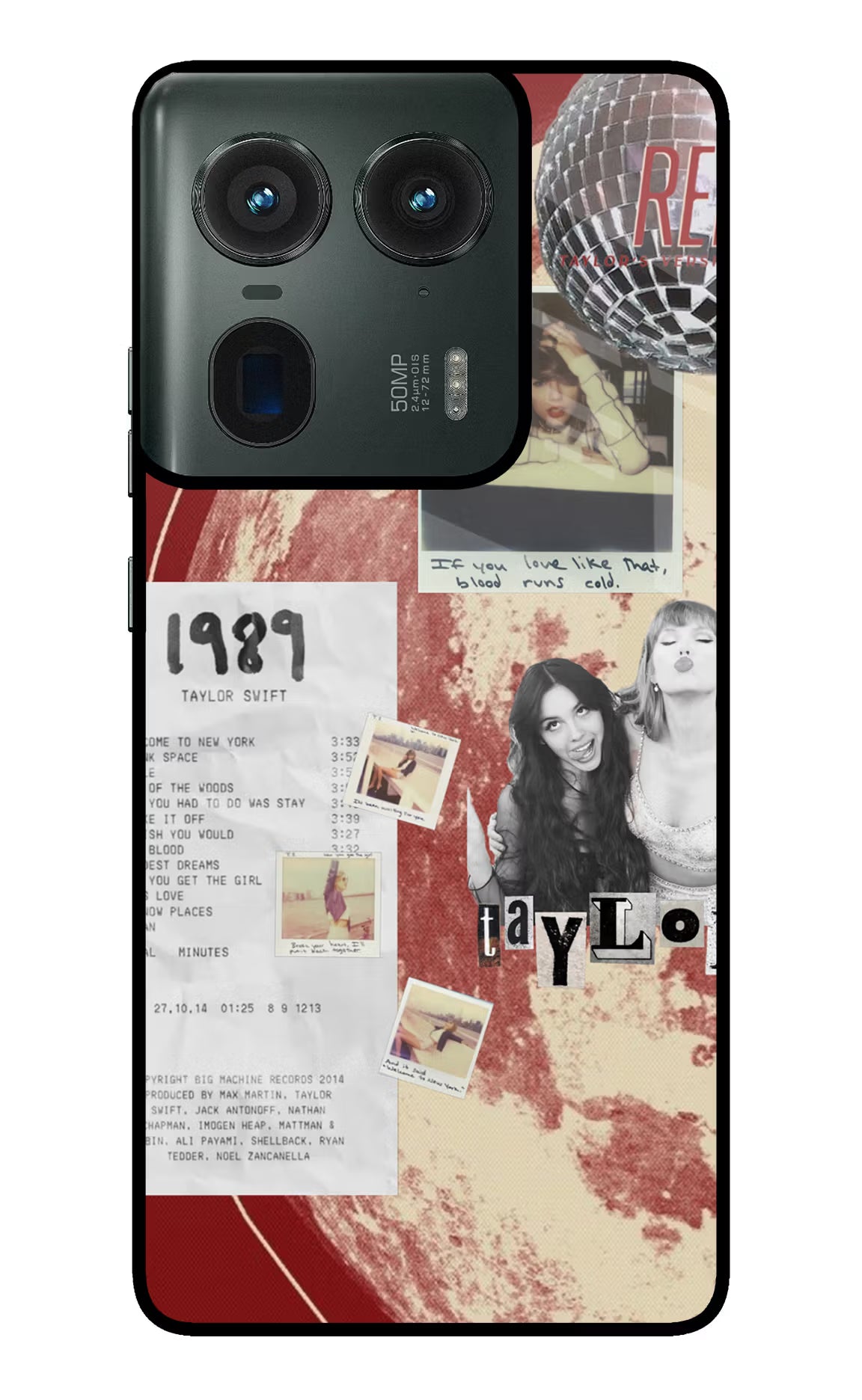 Taylor Swift Moto Edge 50 Ultra 5G Glass Case - Taylor Swift Moto Edge 50 Ultra 5G Glass Case Taylor Swift Moto Edge 50 Ultra 5G Glass Case