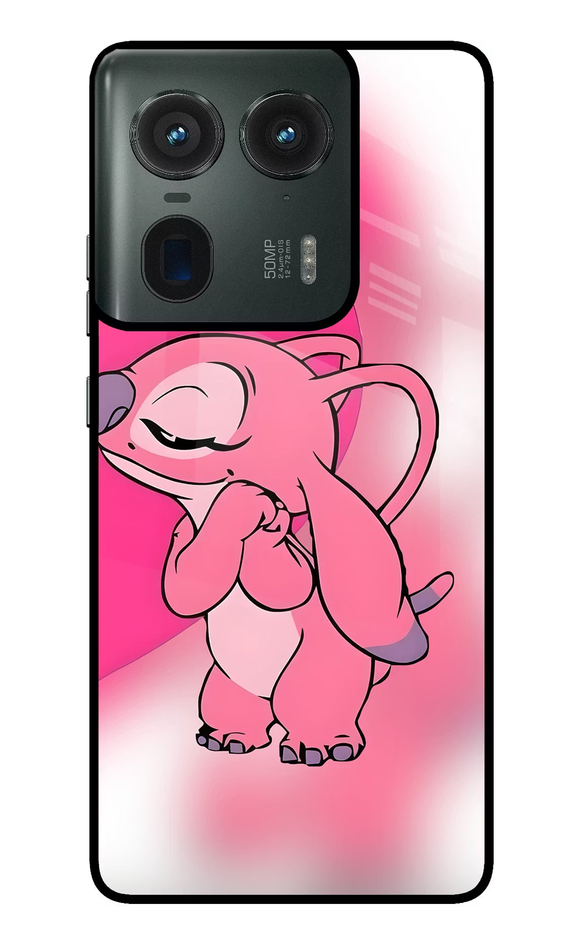 Angel Hug Moto Edge 50 Ultra 5G Glass Case - Angel Hug Moto Edge 50 Ultra 5G Glass Case Angel Hug Moto Edge 50 Ultra 5G Glass Case