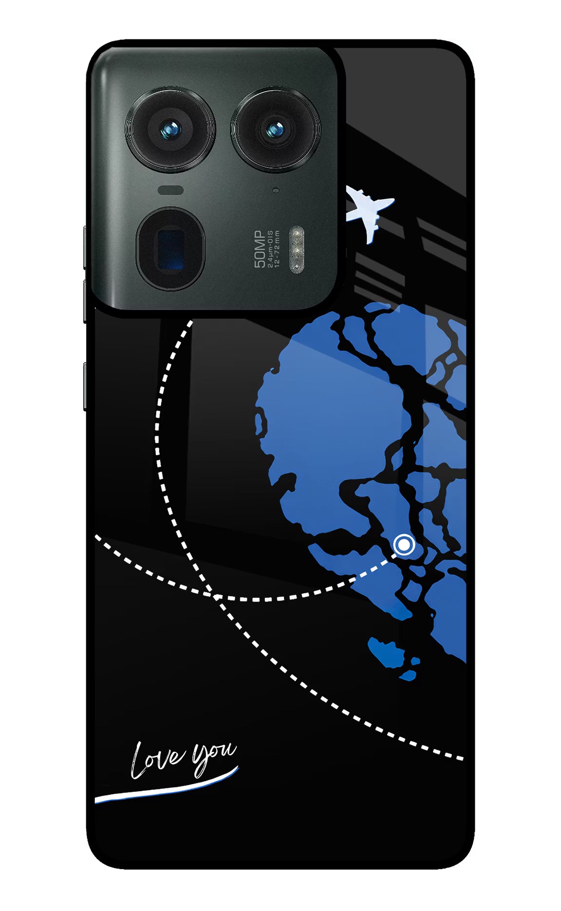 Love Orbit Moto Edge 50 Ultra 5G Glass Case - Love Orbit Moto Edge 50 Ultra 5G Glass Case Love Orbit Moto Edge 50 Ultra 5G Glass Case