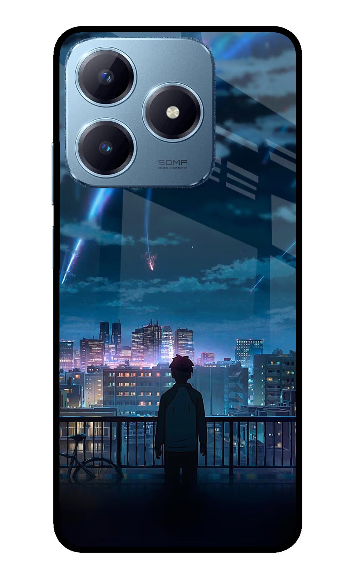 Anime Realme Narzo N63 Glass Case - Anime Realme Narzo N63 Glass Case Anime Realme Narzo N63 Glass Case