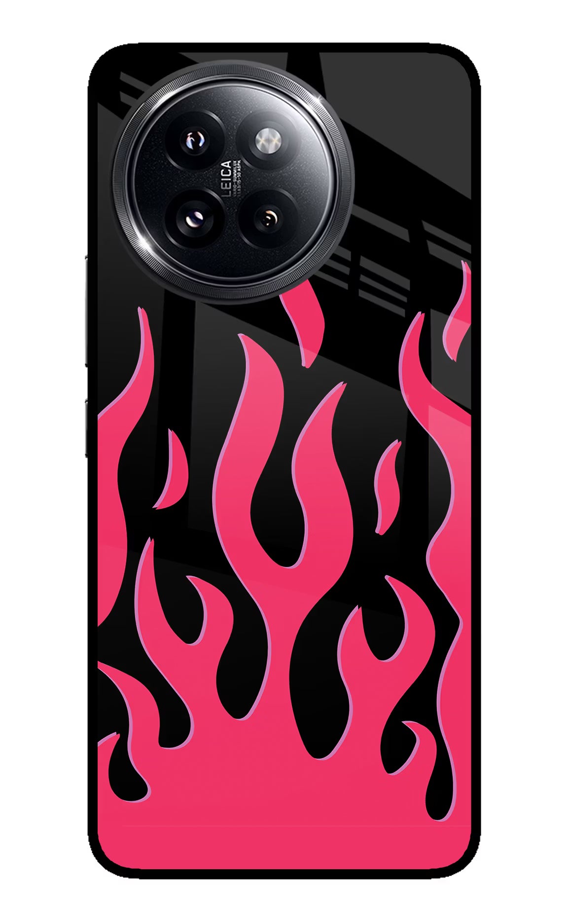 Fire Flames Xiaomi 14 Civi Glass Case - Fire Flames Xiaomi 14 Civi Glass Case Fire Flames Xiaomi 14 Civi Glass Case