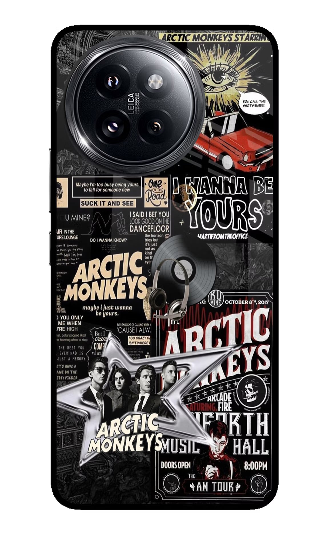 Arctic Monkeys Xiaomi 14 Civi Glass Case - Arctic Monkeys Xiaomi 14 Civi Glass Case Arctic Monkeys Xiaomi 14 Civi Glass Case