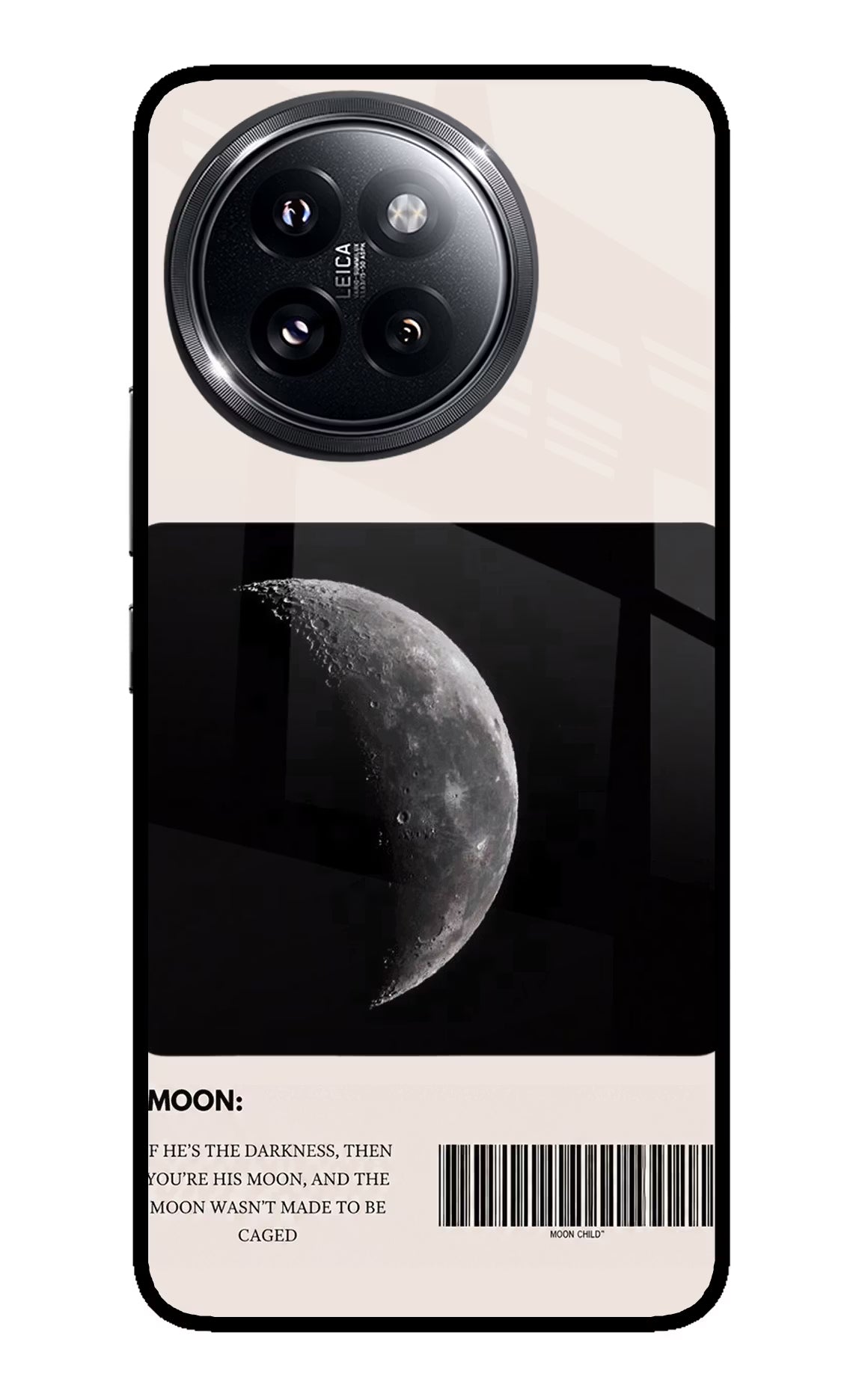 Moon Phase Xiaomi 14 Civi Glass Case - Moon Phase Xiaomi 14 Civi Glass Case Moon Phase Xiaomi 14 Civi Glass Case