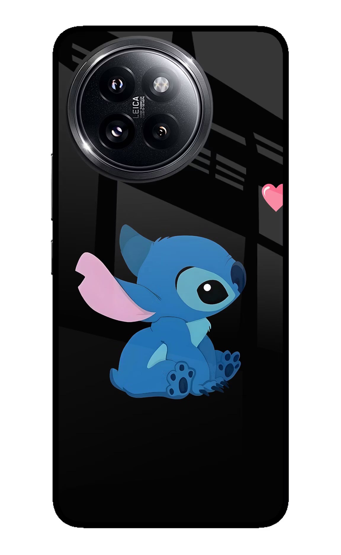 Stitch Crush Xiaomi 14 Civi Glass Case - Stitch Crush Xiaomi 14 Civi Glass Case Stitch Crush Xiaomi 14 Civi Glass Case