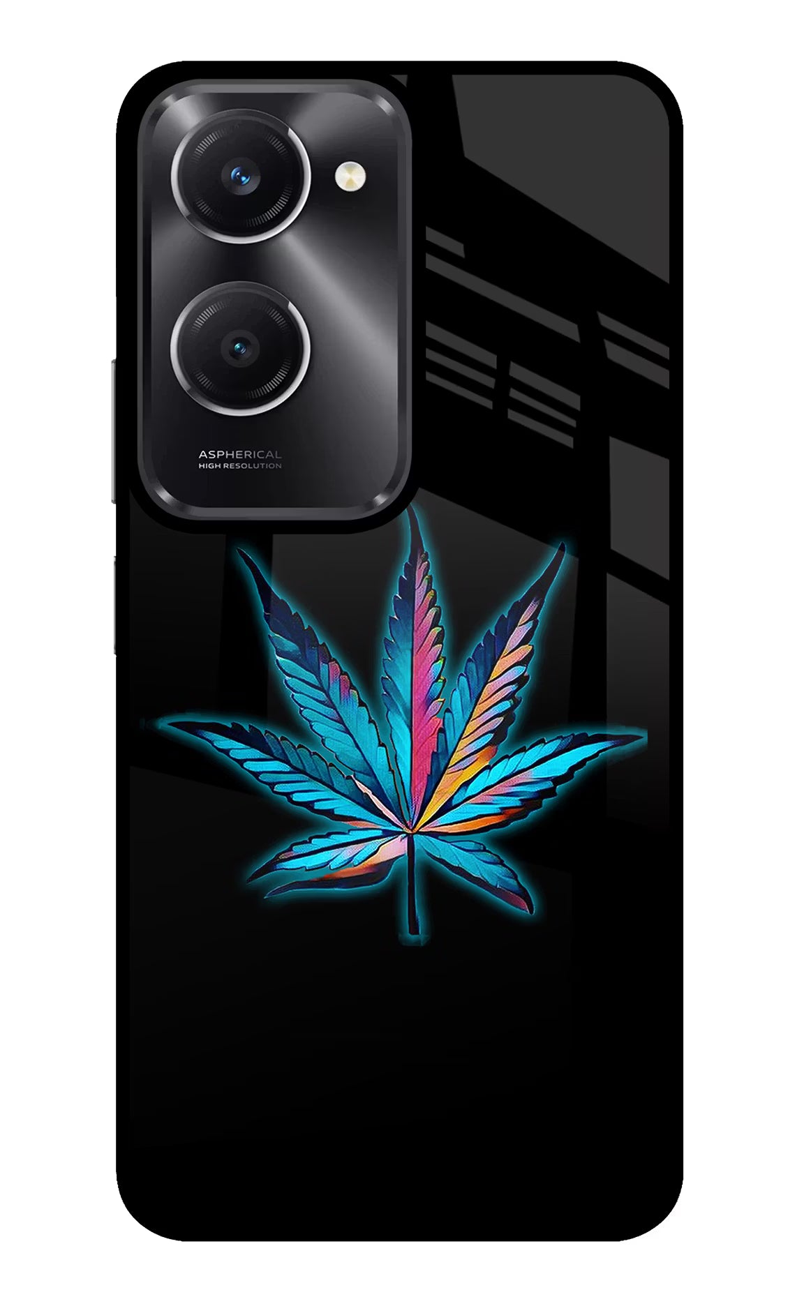 Weed Vivo T3 Lite 5G Glass Case - Weed Vivo T3 Lite 5G Glass Case Weed Vivo T3 Lite 5G Glass Case