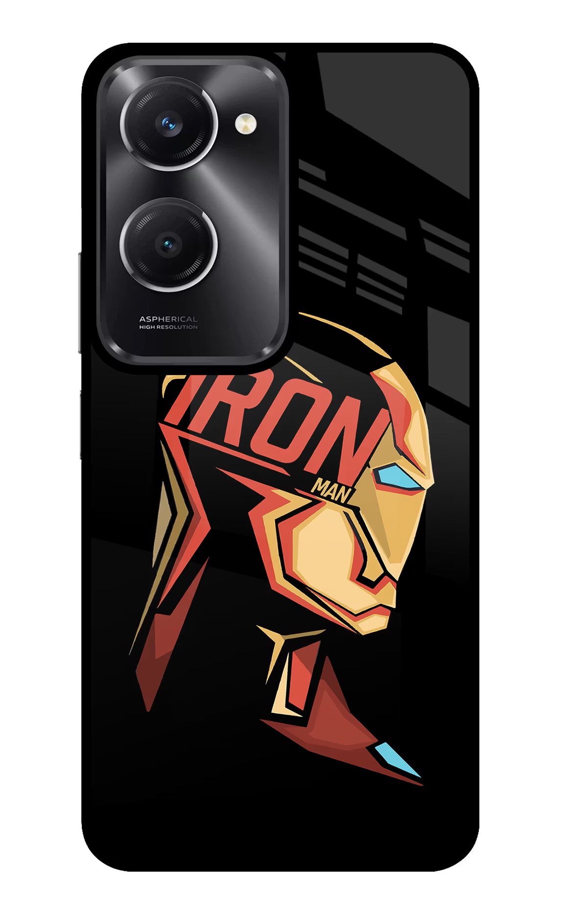 IronMan Vivo T3 Lite 5G Glass Case - IronMan Vivo T3 Lite 5G Glass Case IronMan Vivo T3 Lite 5G Glass Case