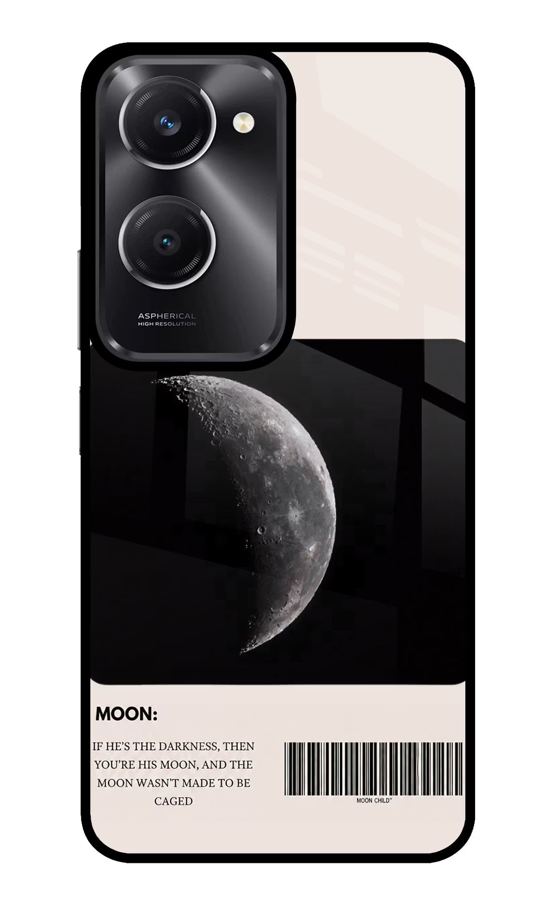Moon Phase Vivo T3 Lite 5G Glass Case - Moon Phase Vivo T3 Lite 5G Glass Case Moon Phase Vivo T3 Lite 5G Glass Case