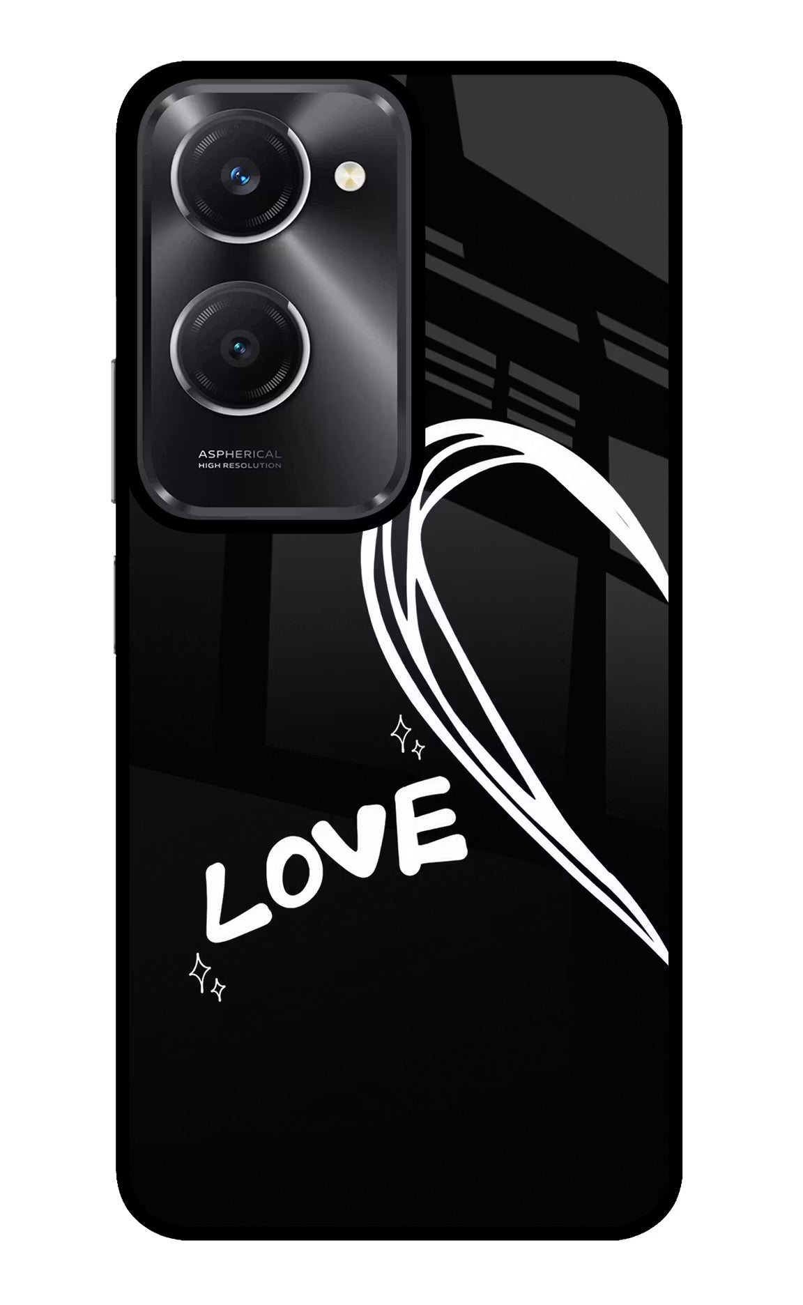 Love Line Vivo T3 Lite 5G Glass Case - Love Line Vivo T3 Lite 5G Glass Case Love Line Vivo T3 Lite 5G Glass Case