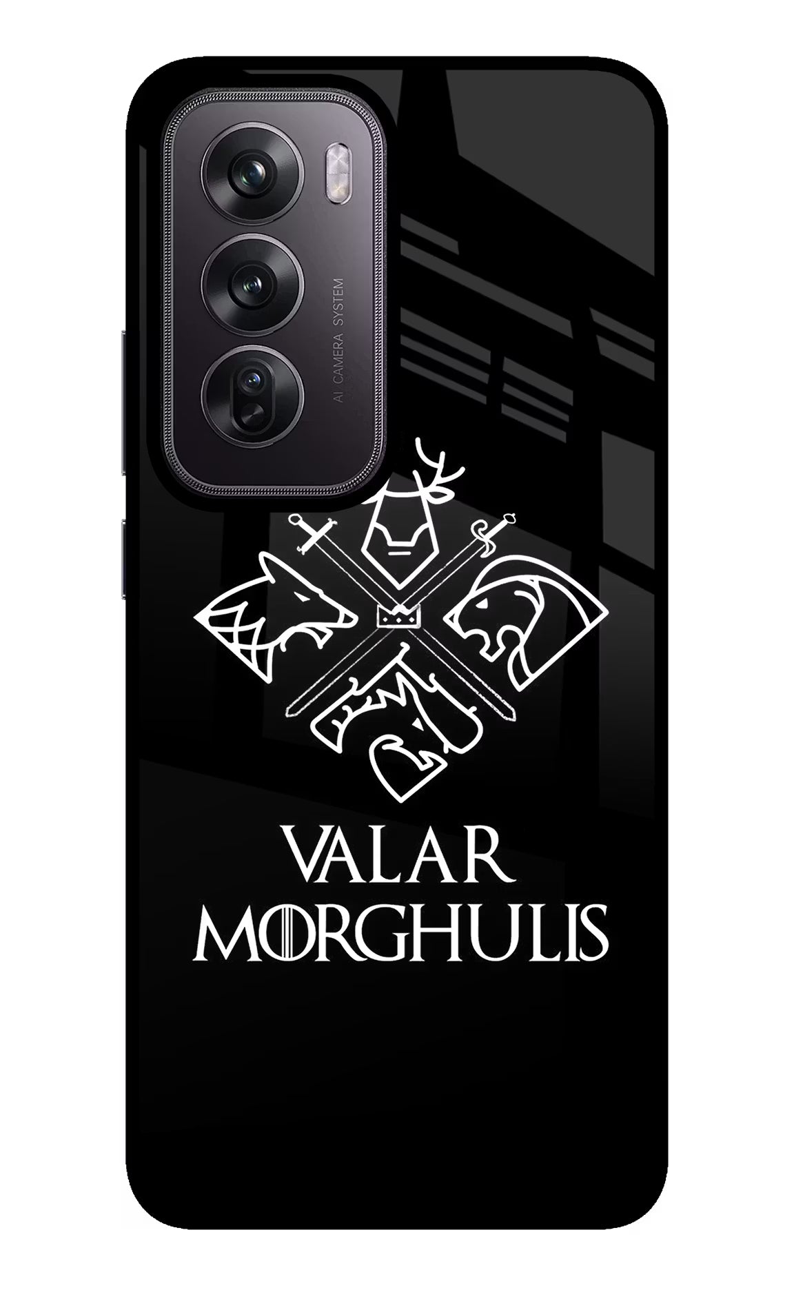 Valar Morghulis | Game Of Thrones Oppo Reno12 Pro 5G Glass Case - Valar Morghulis | Game Of Thrones Oppo Reno12 Pro 5G Glass Case Valar Morghulis | Game Of Thrones Oppo Reno12 Pro 5G Glass Case