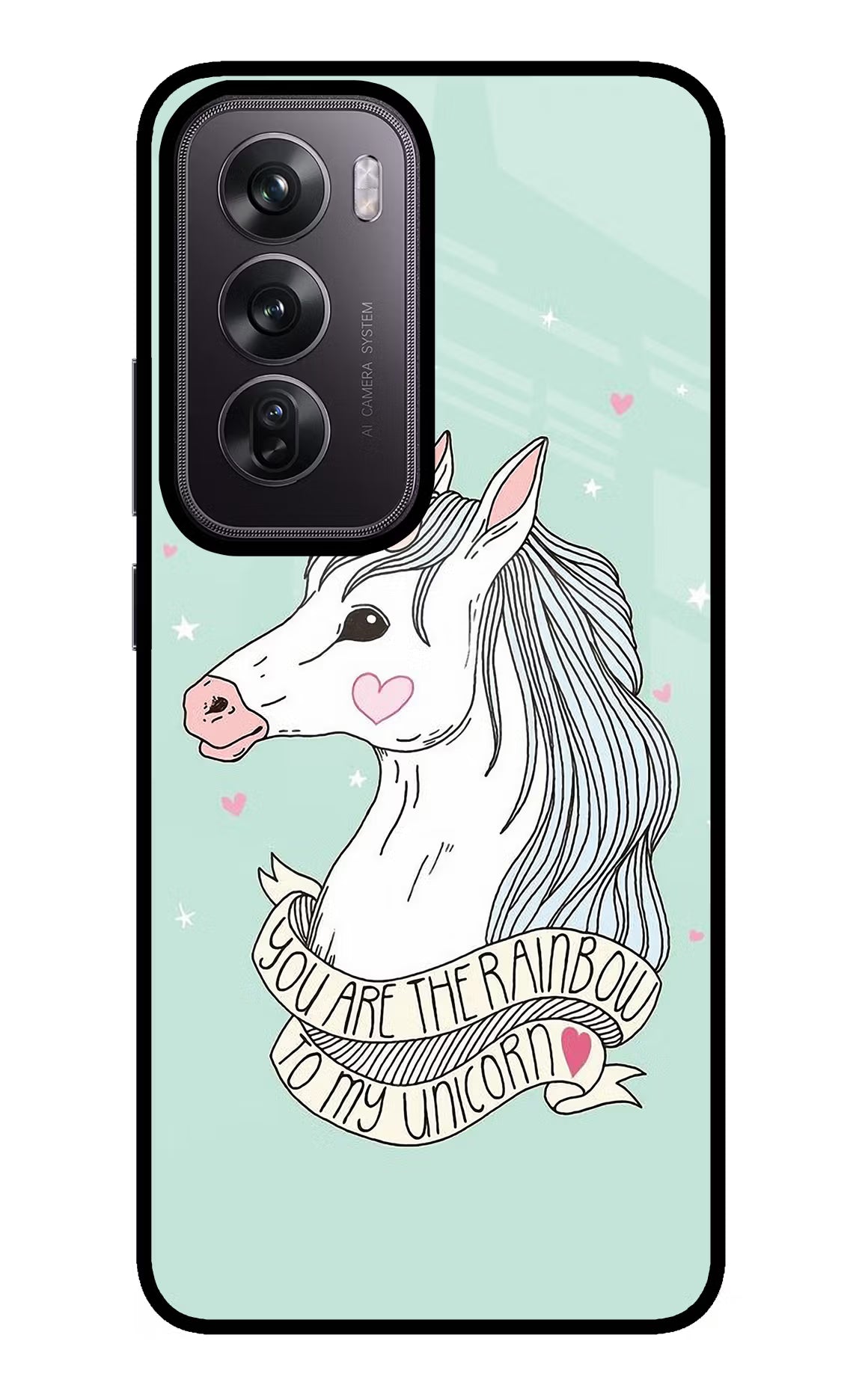 Unicorn Wallpaper Oppo Reno12 Pro 5G Glass Case - Unicorn Wallpaper Oppo Reno12 Pro 5G Glass Case Unicorn Wallpaper Oppo Reno12 Pro 5G Glass Case