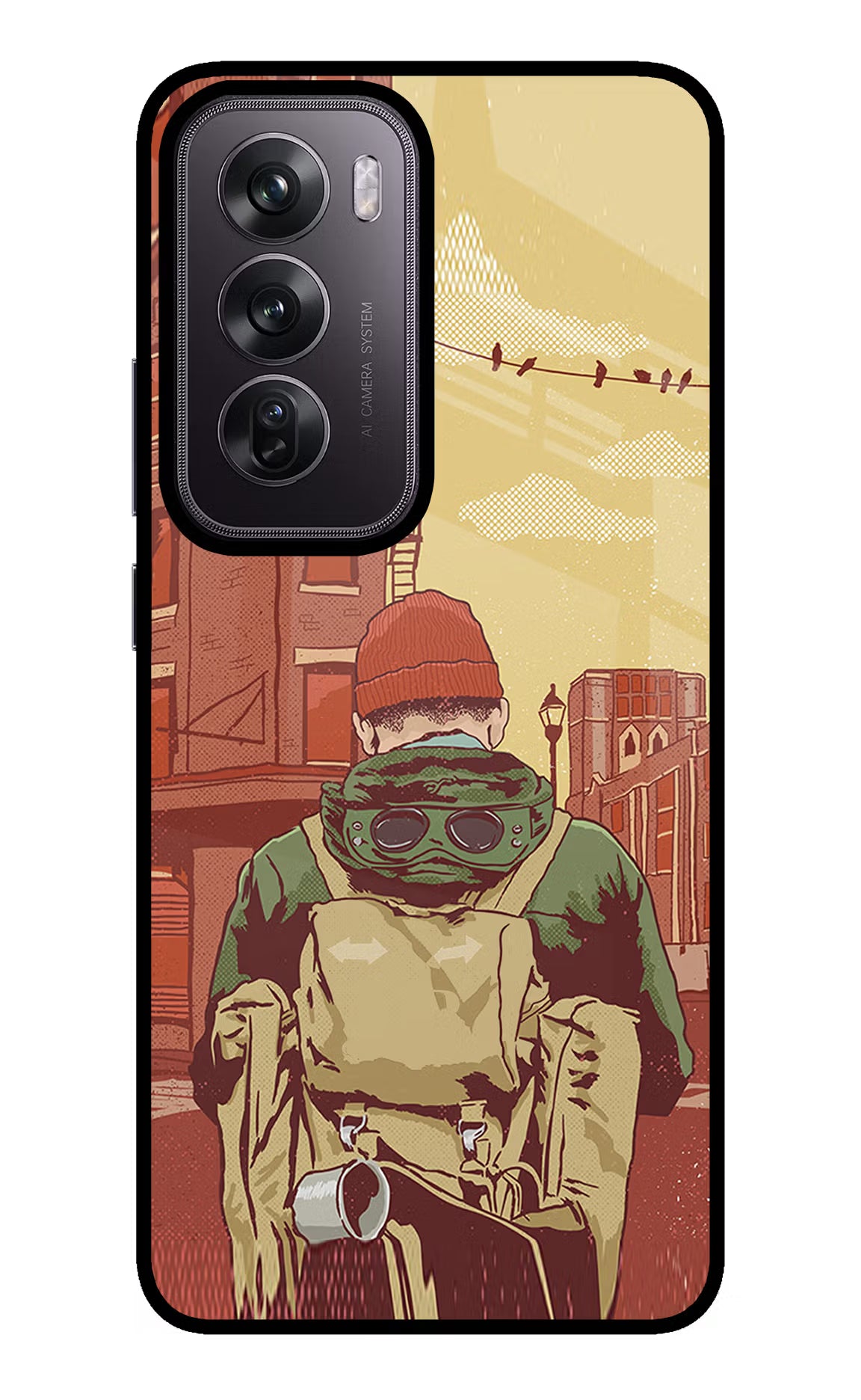 Adventurous Oppo Reno12 Pro 5G Glass Case - Adventurous Oppo Reno12 Pro 5G Glass Case Adventurous Oppo Reno12 Pro 5G Glass Case