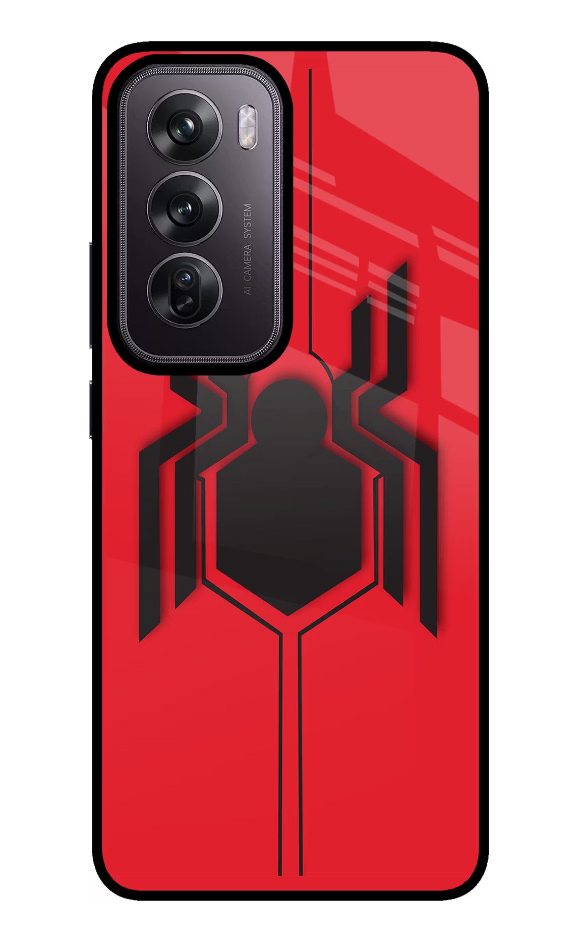 Spider Oppo Reno12 Pro 5G Glass Case - Spider Oppo Reno12 Pro 5G Glass Case Spider Oppo Reno12 Pro 5G Glass Case