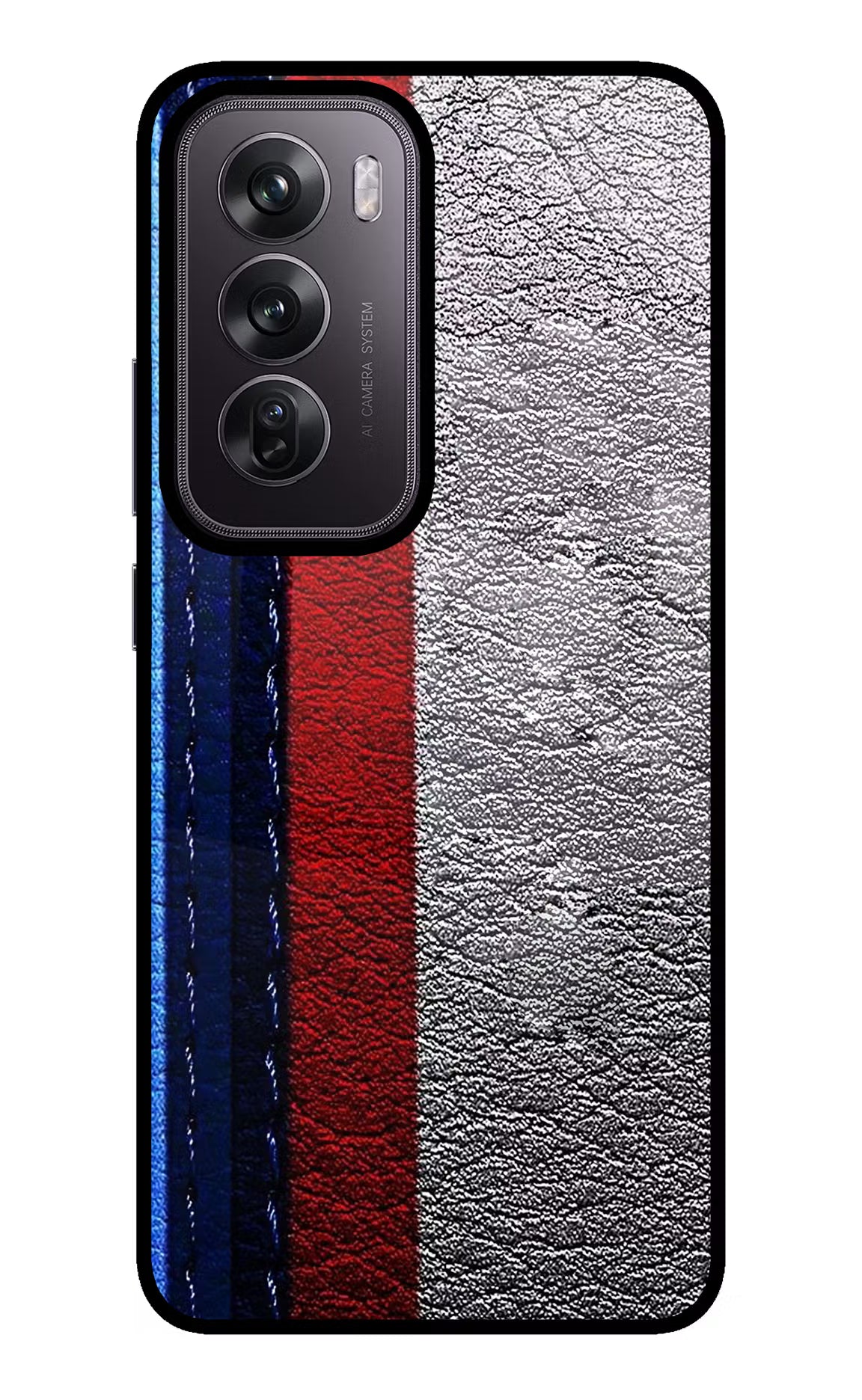 BMW Stripes Oppo Reno12 Pro 5G Glass Case - BMW Stripes Oppo Reno12 Pro 5G Glass Case BMW Stripes Oppo Reno12 Pro 5G Glass Case