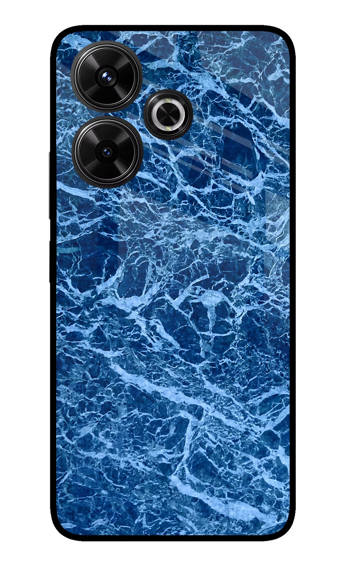 Blue Marble Redmi 13 5G Glass Case - Blue Marble Redmi 13 5G Glass Case Blue Marble Redmi 13 5G Glass Case