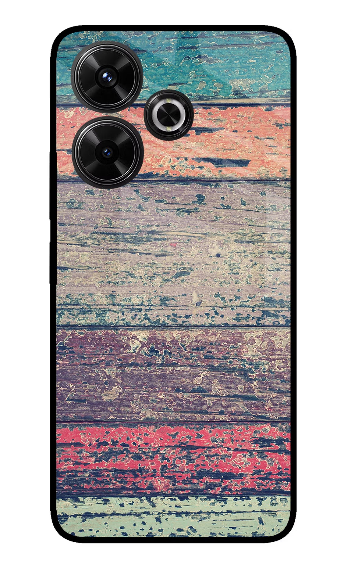 Colourful Wall Redmi 13 5G Glass Case - Colourful Wall Redmi 13 5G Glass Case Colourful Wall Redmi 13 5G Glass Case