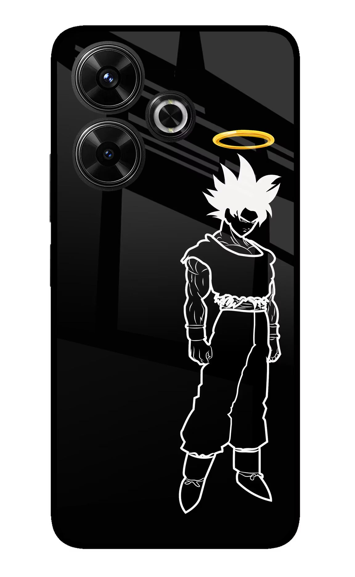 DBS Character Redmi 13 5G Glass Case - DBS Character Redmi 13 5G Glass Case DBS Character Redmi 13 5G Glass Case