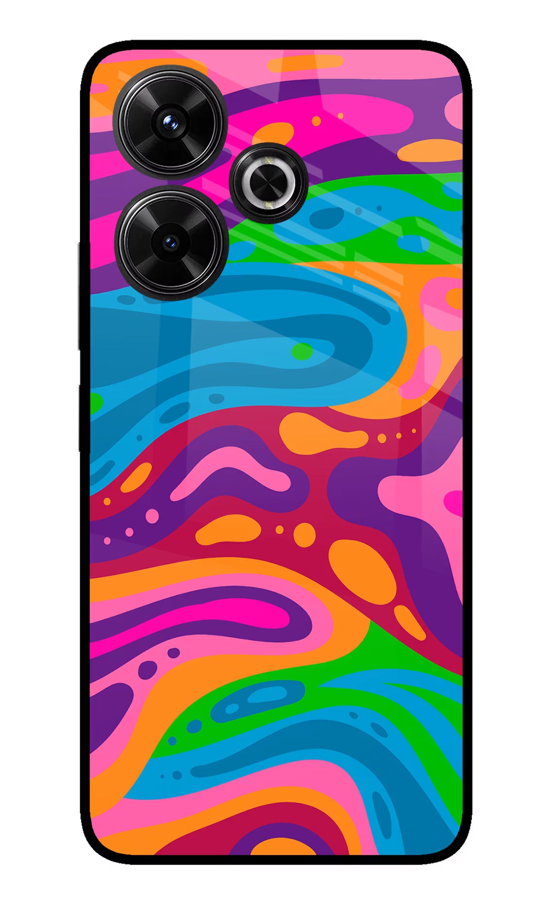 Trippy Pattern Redmi 13 5G Glass Case - Trippy Pattern Redmi 13 5G Glass Case Trippy Pattern Redmi 13 5G Glass Case
