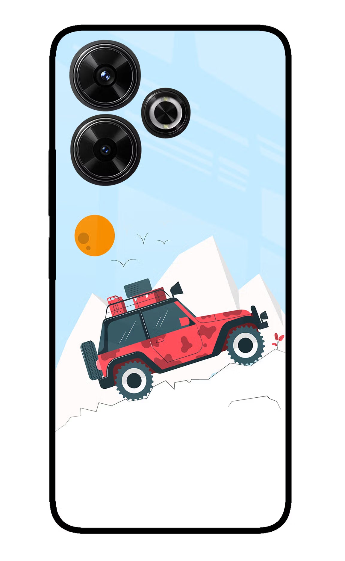 Mountain Trail Beast Redmi 13 5G Glass Case - Mountain Trail Beast Redmi 13 5G Glass Case Mountain Trail Beast Redmi 13 5G Glass Case