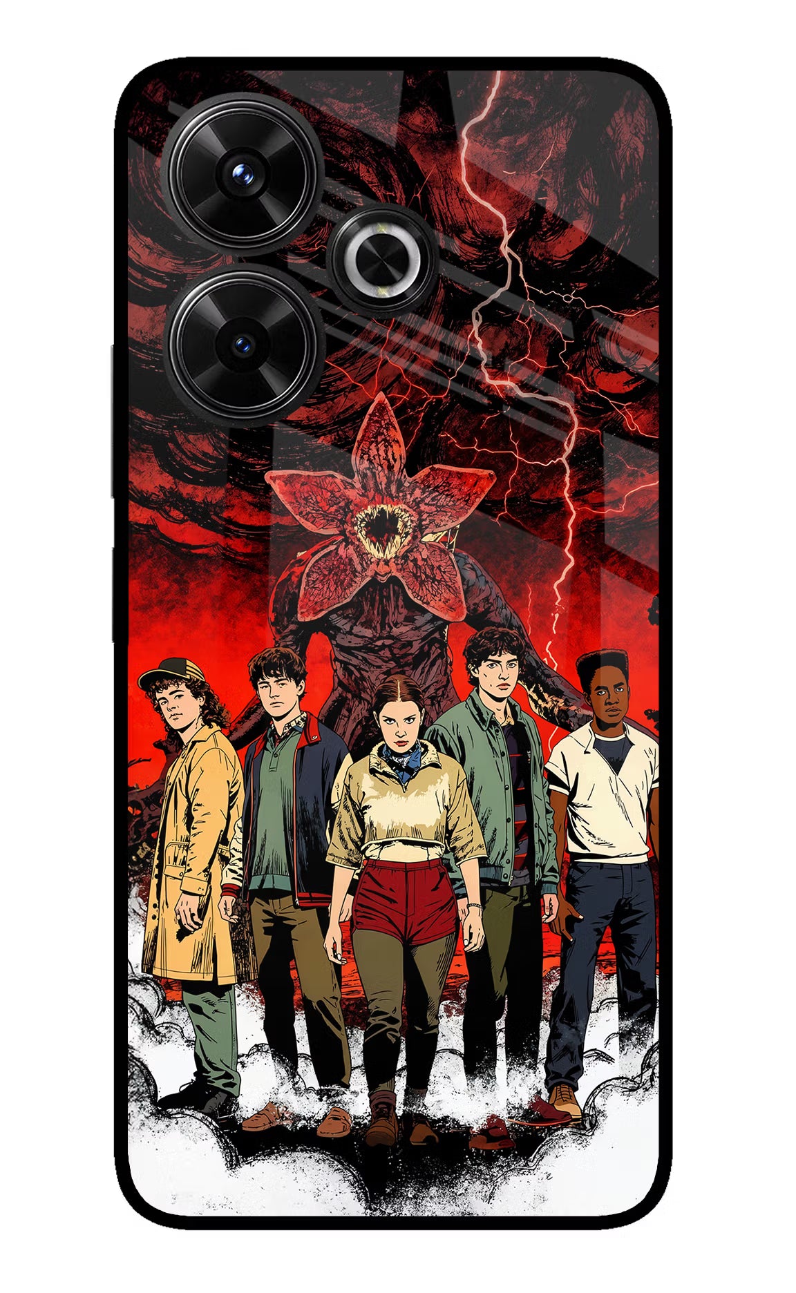 Ordinary Things Characters Redmi 13 5G Glass Case - Ordinary Things Characters Redmi 13 5G Glass Case Ordinary Things Characters Redmi 13 5G Glass Case