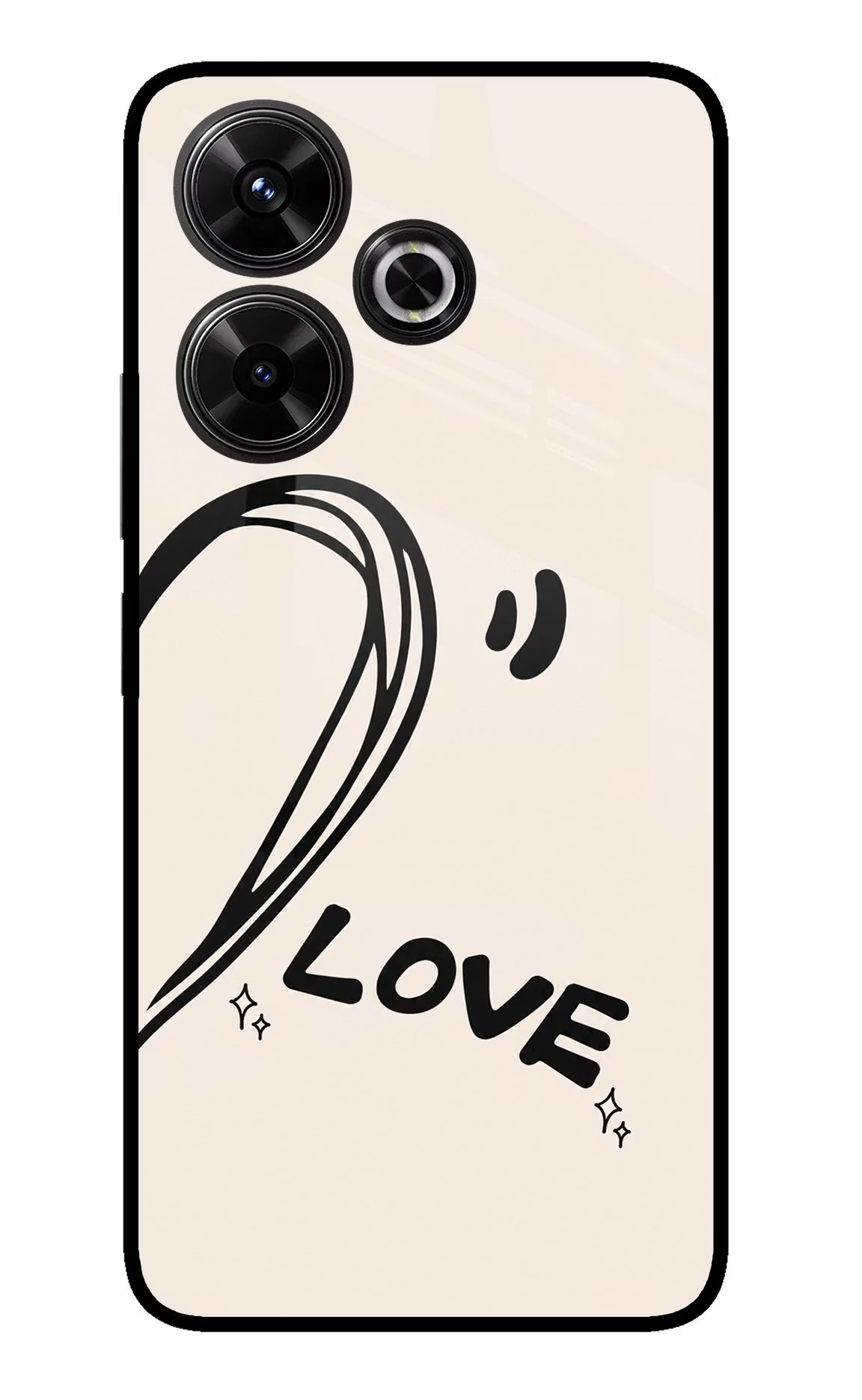 Soul Line Redmi 13 5G Glass Case - Soul Line Redmi 13 5G Glass Case Soul Line Redmi 13 5G Glass Case