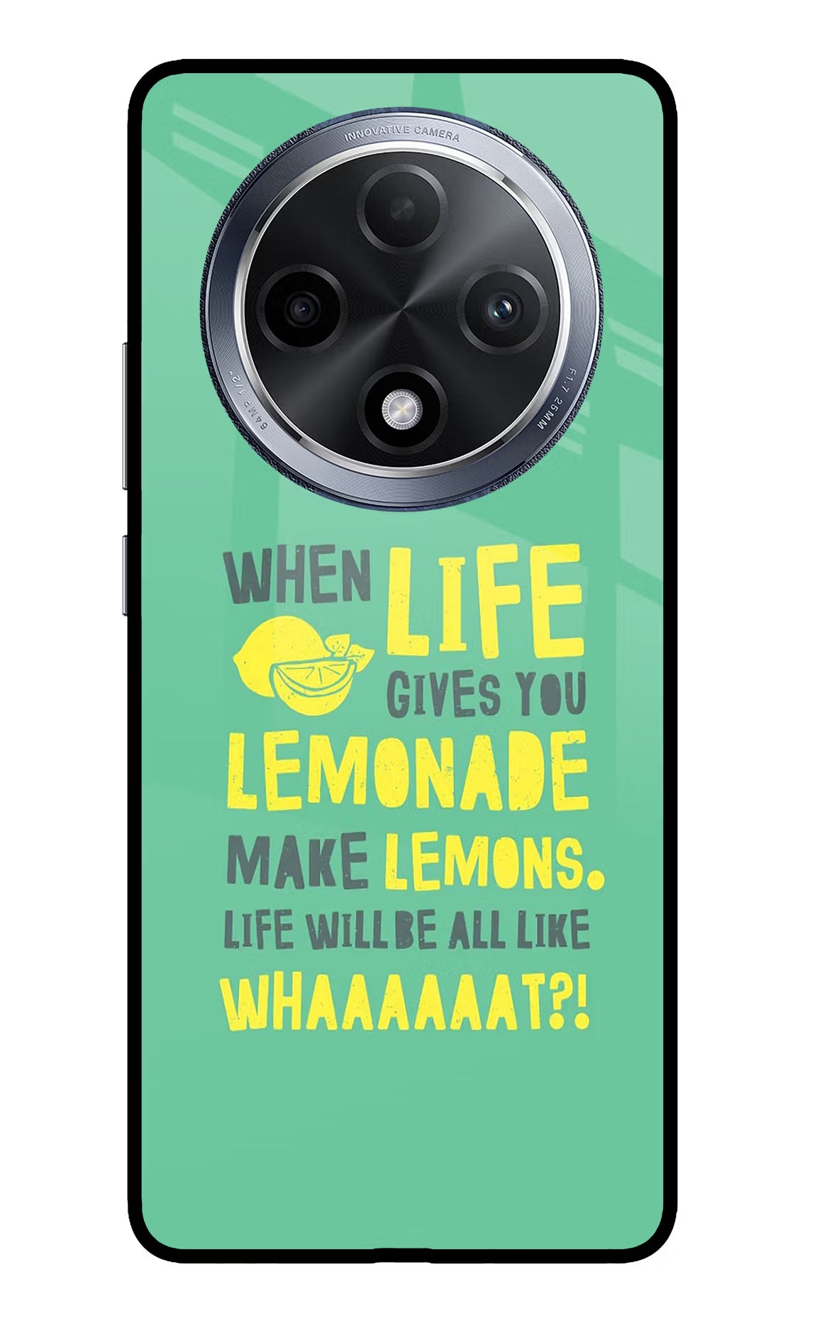 Quote Oppo F27 Pro Glass Case - Quote Oppo F27 Pro Glass Case Quote Oppo F27 Pro Glass Case