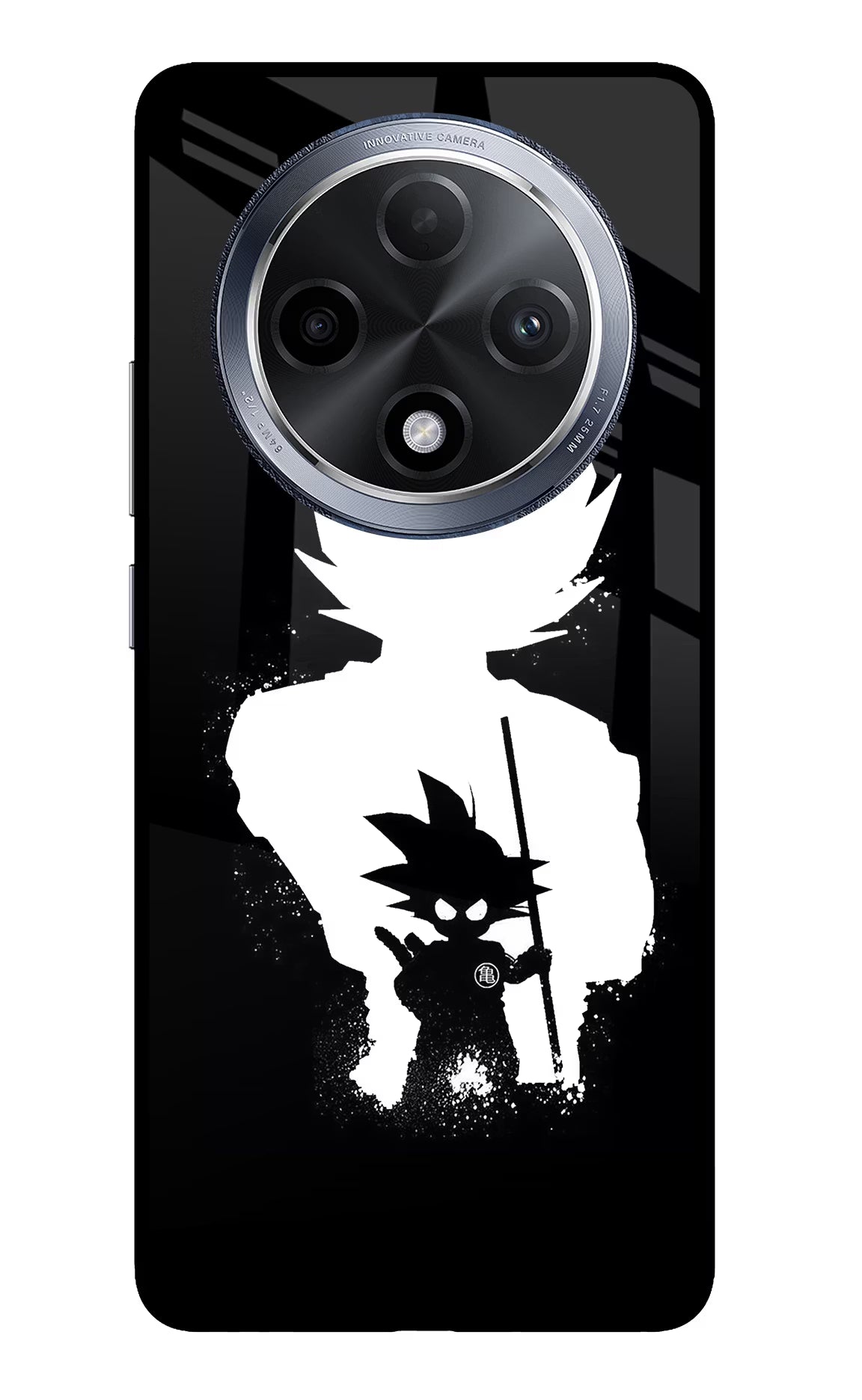 Goku Shadow Oppo F27 Pro Glass Case - Goku Shadow Oppo F27 Pro Glass Case Goku Shadow Oppo F27 Pro Glass Case