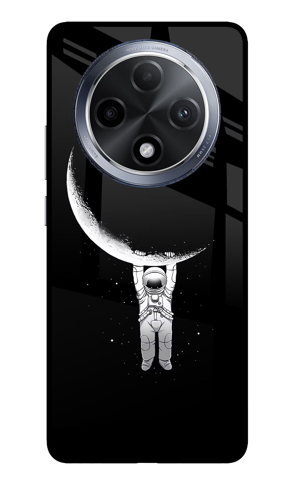 Moon Space Oppo F27 Pro Glass Case - Moon Space Oppo F27 Pro Glass Case Moon Space Oppo F27 Pro Glass Case