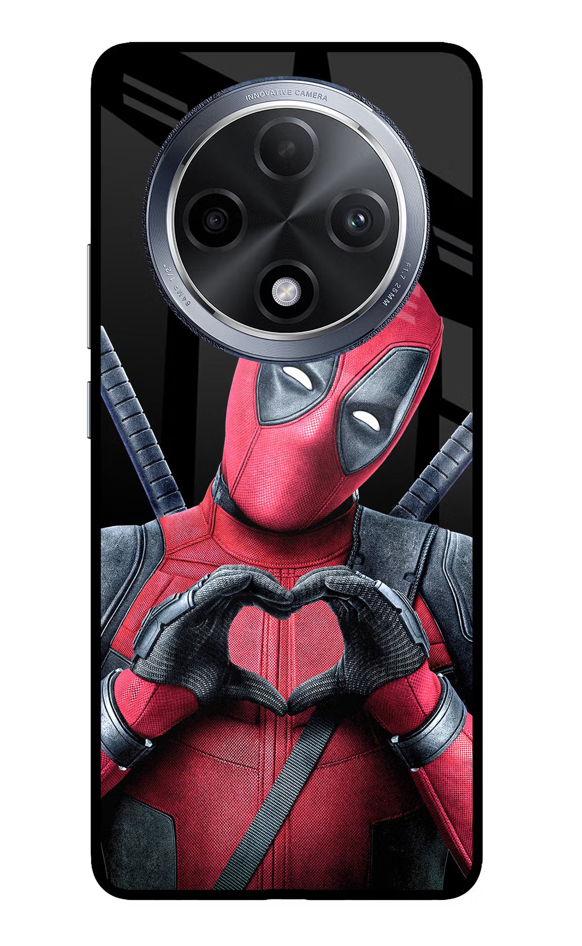 Deadpool Oppo F27 Pro Glass Case - Deadpool Oppo F27 Pro Glass Case Deadpool Oppo F27 Pro Glass Case