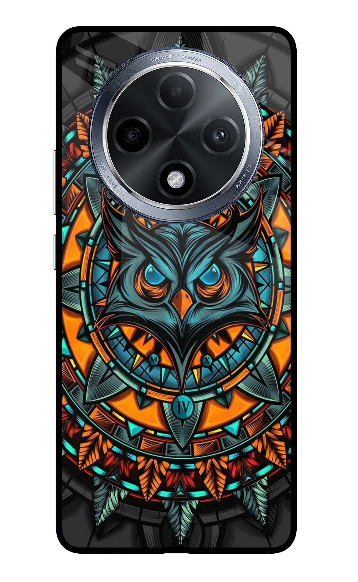 Angry Owl Art Oppo F27 Pro Glass Case - Angry Owl Art Oppo F27 Pro Glass Case Angry Owl Art Oppo F27 Pro Glass Case