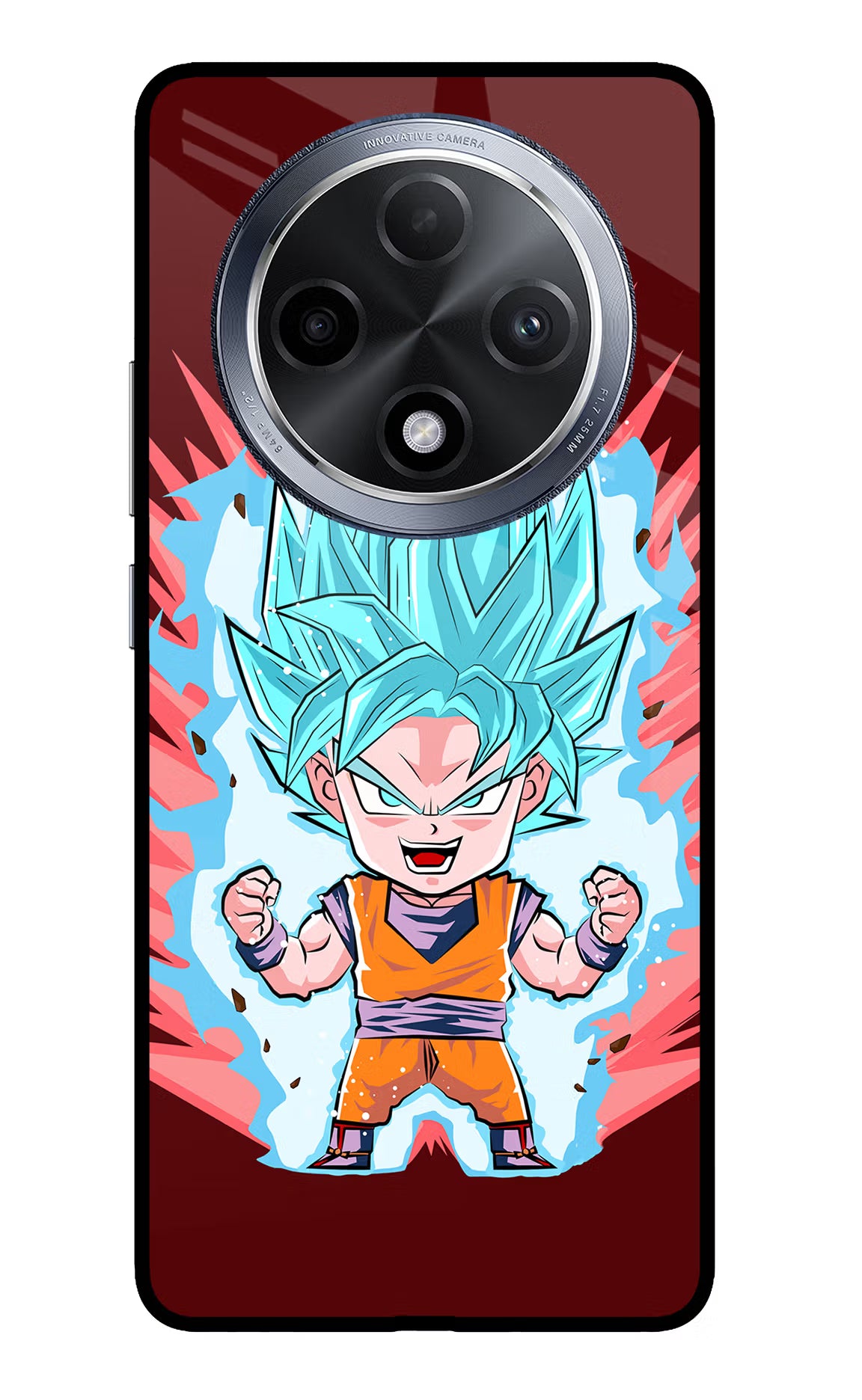 Goku Little Oppo F27 Pro Glass Case - Goku Little Oppo F27 Pro Glass Case Goku Little Oppo F27 Pro Glass Case