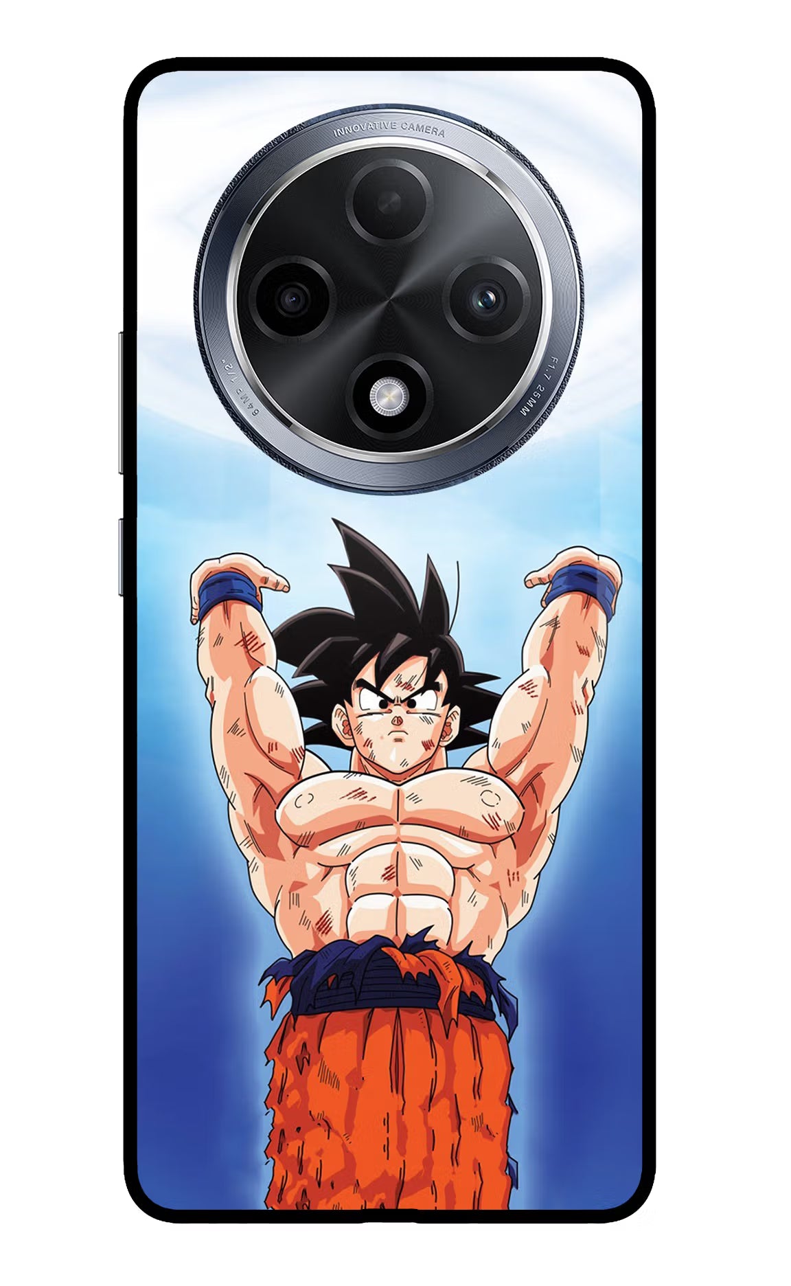 Goku Power Oppo F27 Pro Glass Case - Goku Power Oppo F27 Pro Glass Case Goku Power Oppo F27 Pro Glass Case