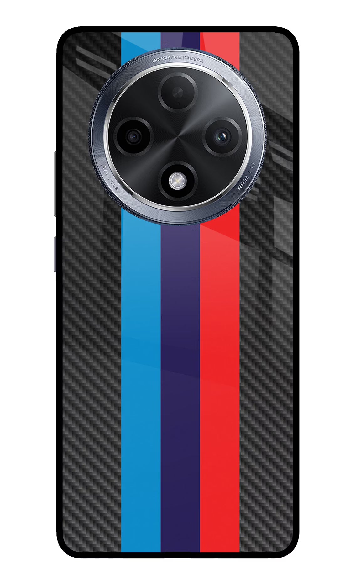 BMW Stripes Pattern Oppo F27 Pro Glass Case - BMW Stripes Pattern Oppo F27 Pro Glass Case BMW Stripes Pattern Oppo F27 Pro Glass Case