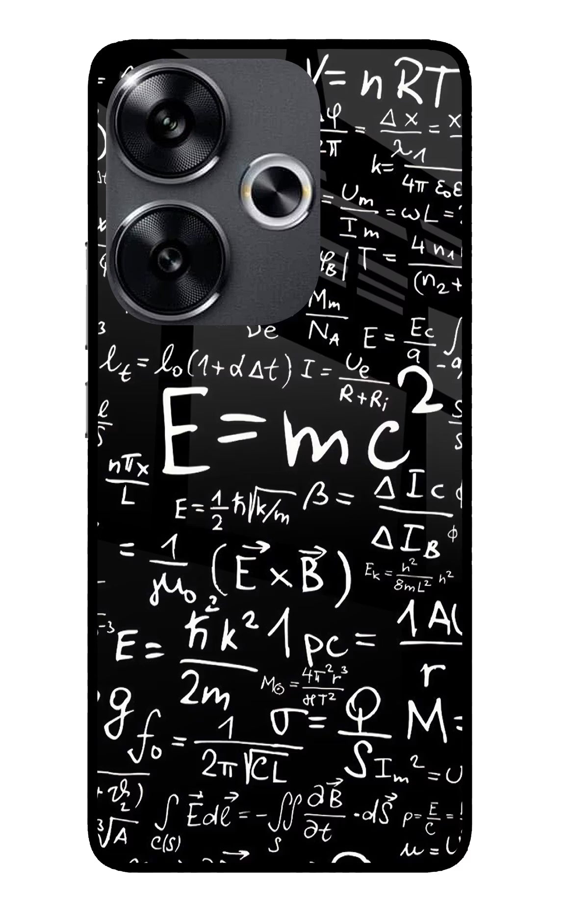 Physics Formula Poco F6 5G Glass Case - Physics Formula Poco F6 5G Glass Case Physics Formula Poco F6 5G Glass Case
