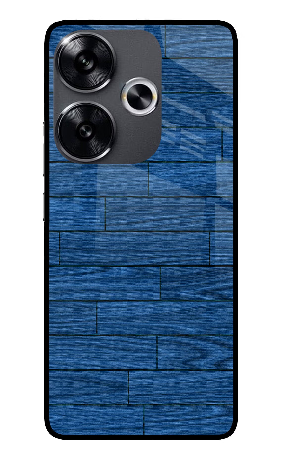 Wooden Texture Poco F6 5G Glass Case - Wooden Texture Poco F6 5G Glass Case Wooden Texture Poco F6 5G Glass Case