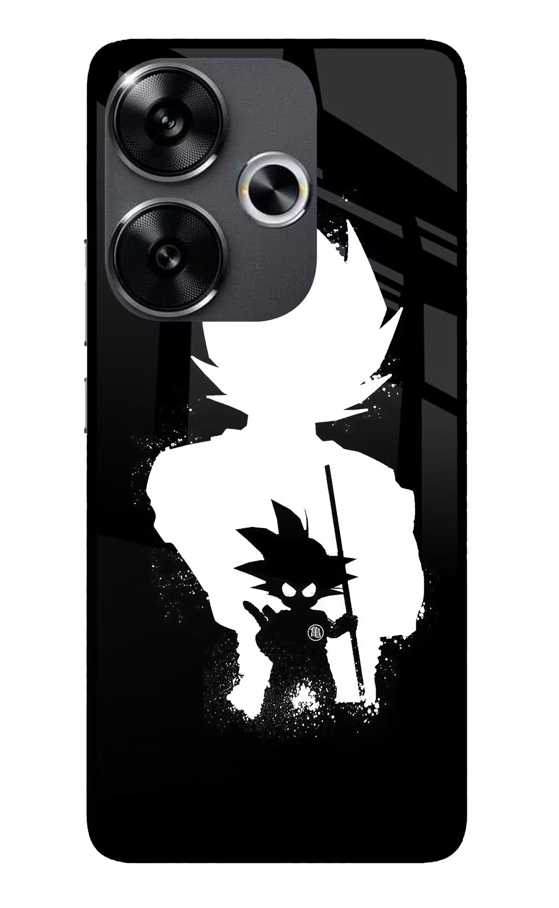Goku Shadow Poco F6 5G Glass Case - Goku Shadow Poco F6 5G Glass Case Goku Shadow Poco F6 5G Glass Case