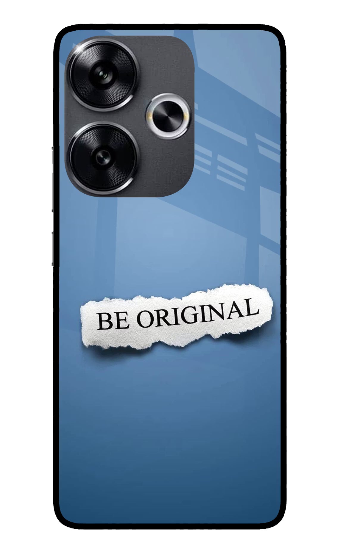 Be Original Poco F6 5G Glass Case - Be Original Poco F6 5G Glass Case Be Original Poco F6 5G Glass Case