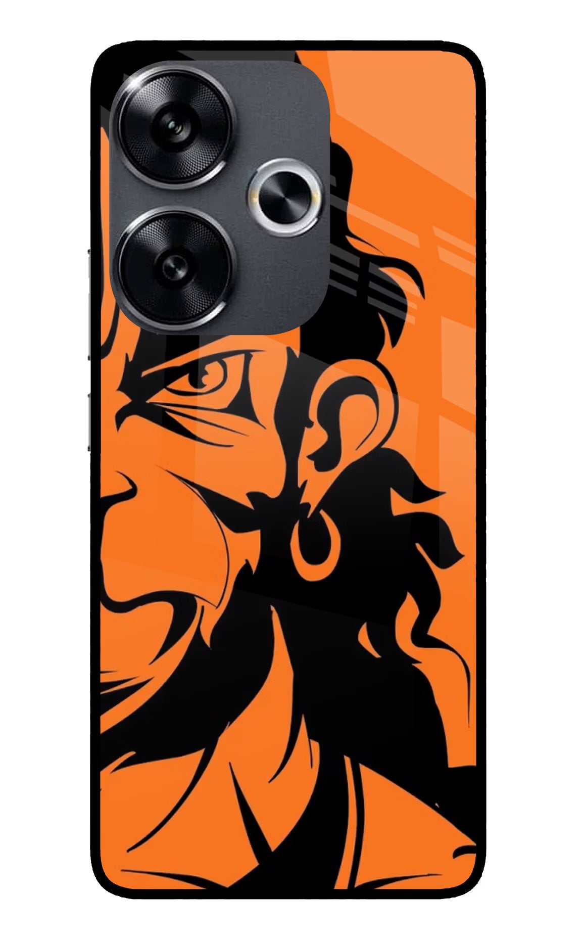 Hanuman Poco F6 5G Glass Case - Hanuman Poco F6 5G Glass Case Hanuman Poco F6 5G Glass Case