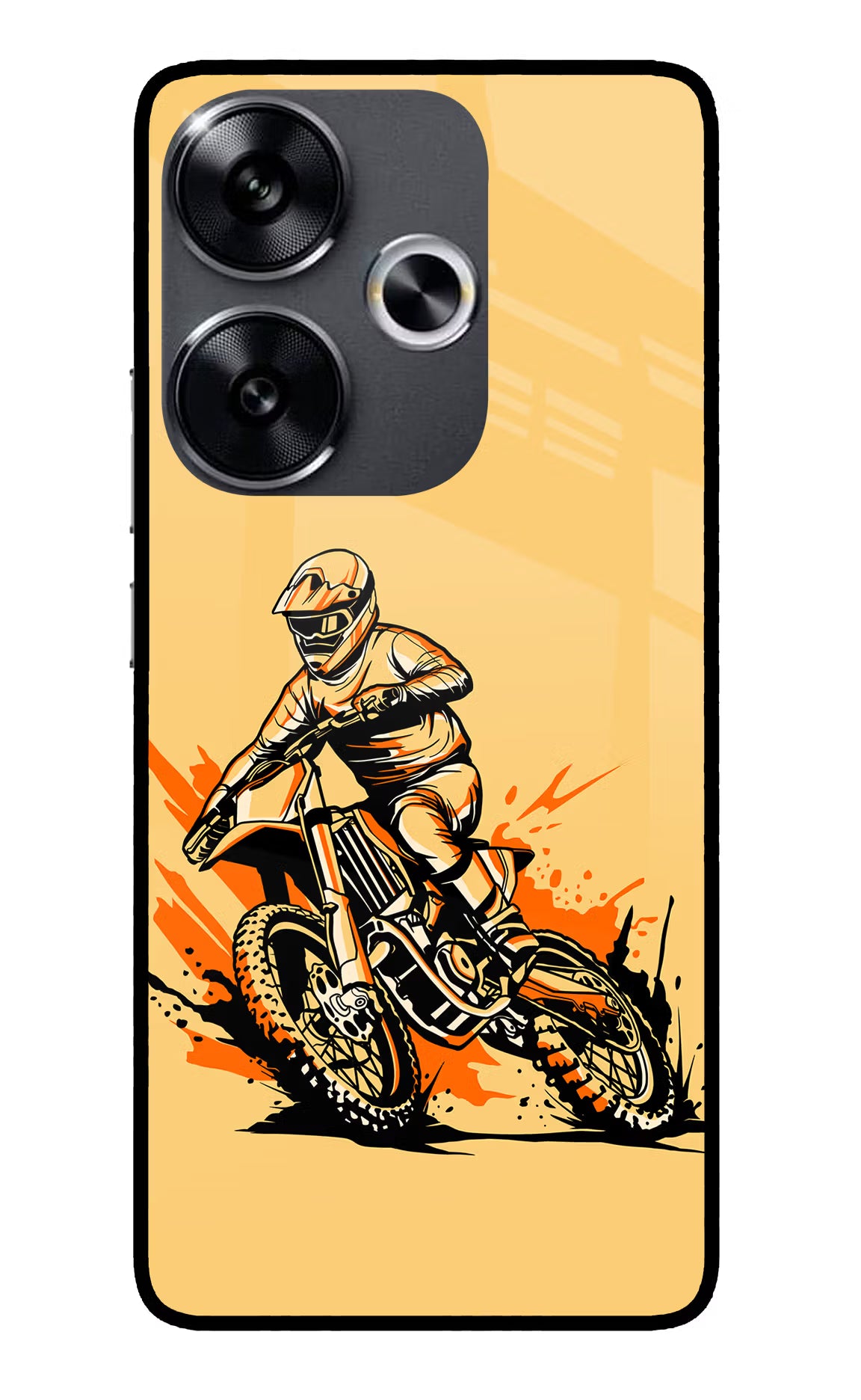 Off-Road Fury Poco F6 5G Glass Case - Off-Road Fury Poco F6 5G Glass Case Off-Road Fury Poco F6 5G Glass Case
