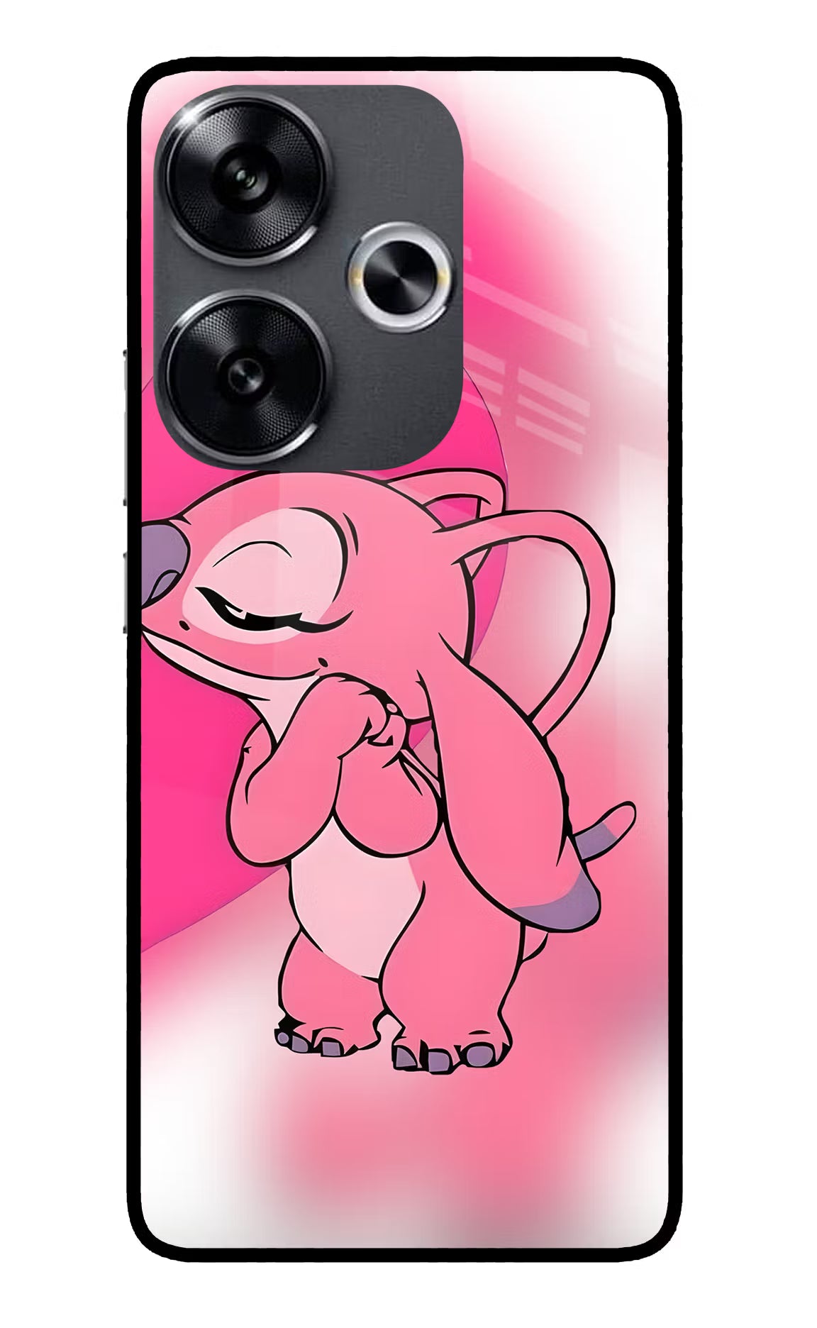 Angel Hug Poco F6 5G Glass Case - Angel Hug Poco F6 5G Glass Case Angel Hug Poco F6 5G Glass Case